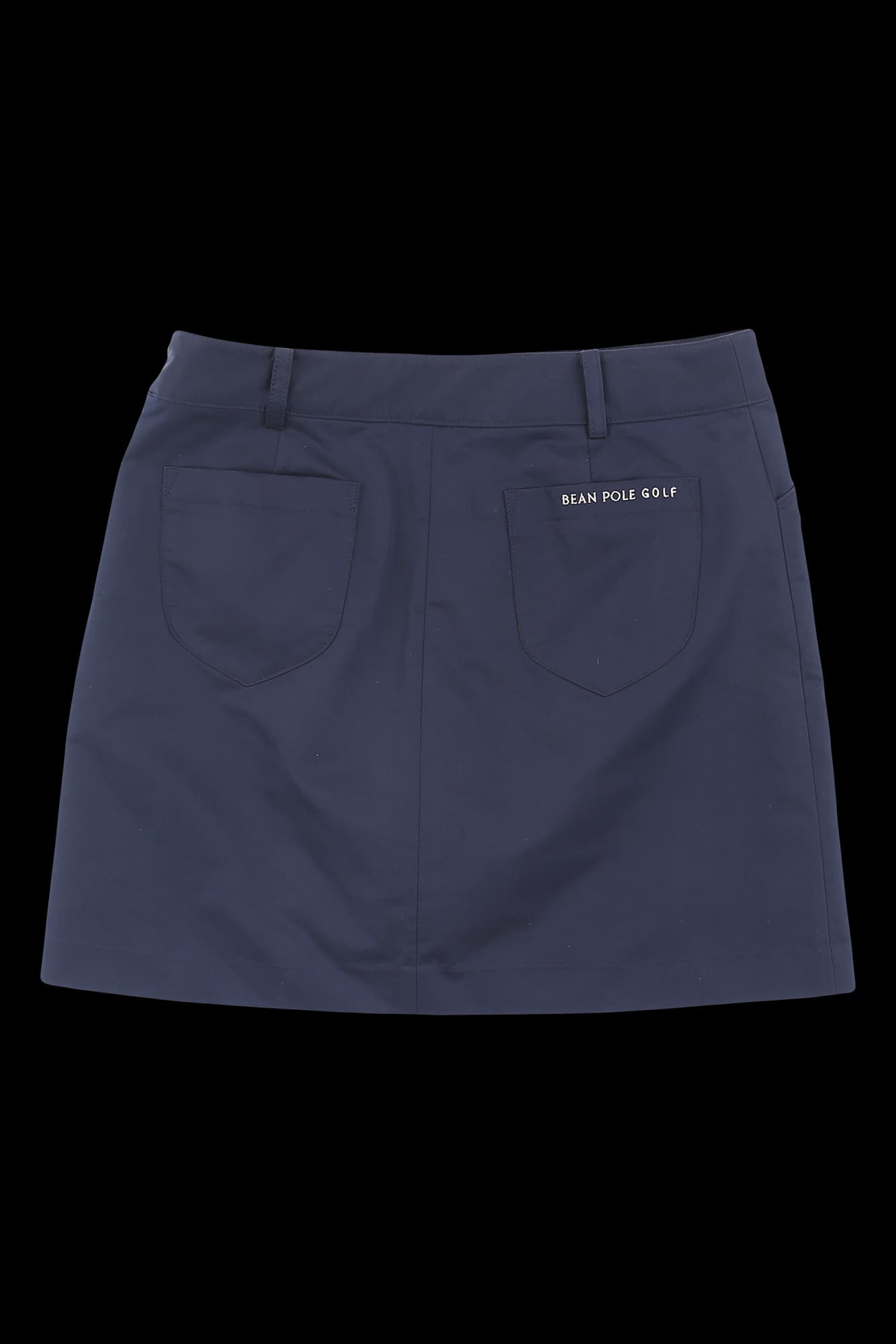 로고 자수 포켓 스커트