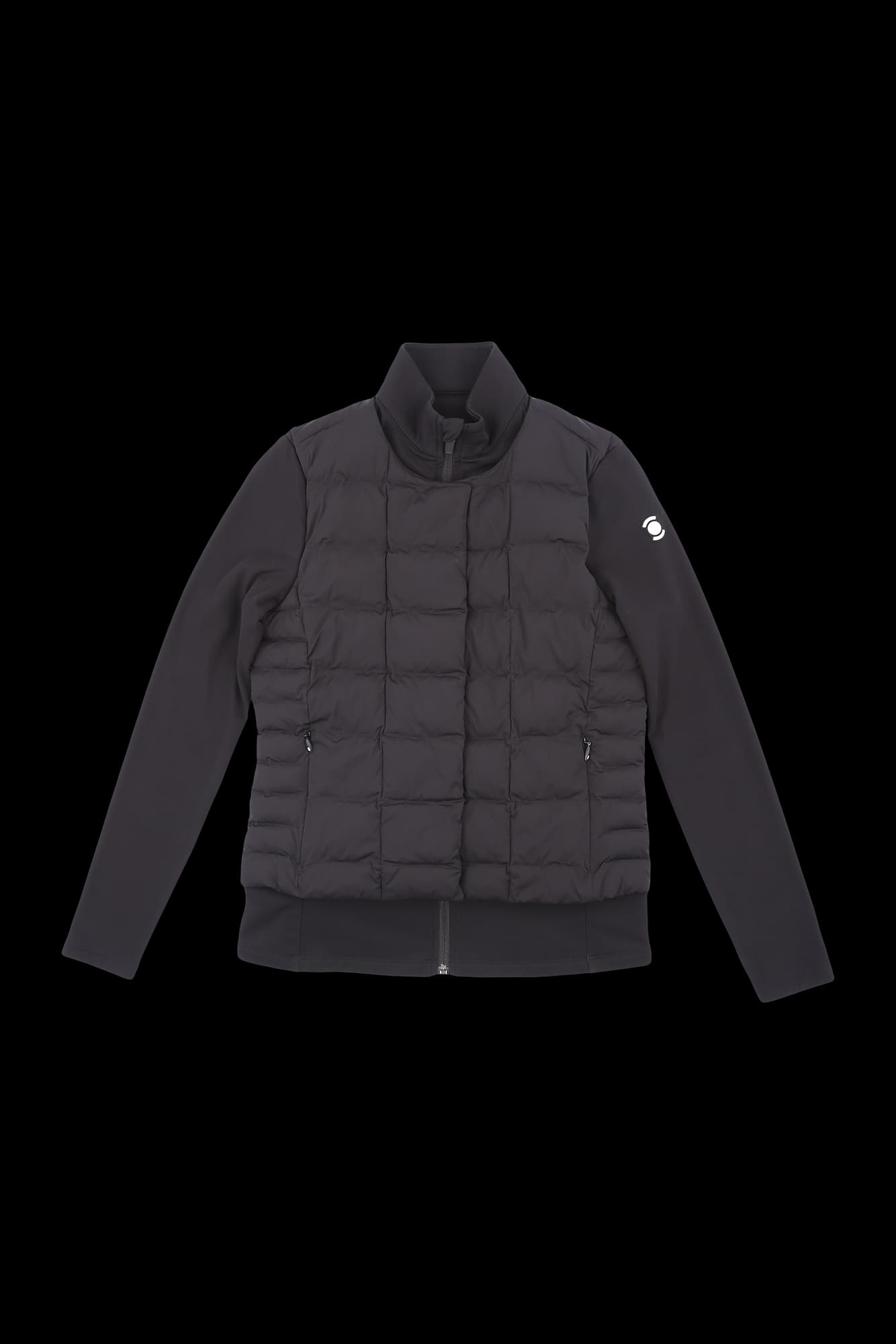 레이어드 패딩 베스트 점퍼