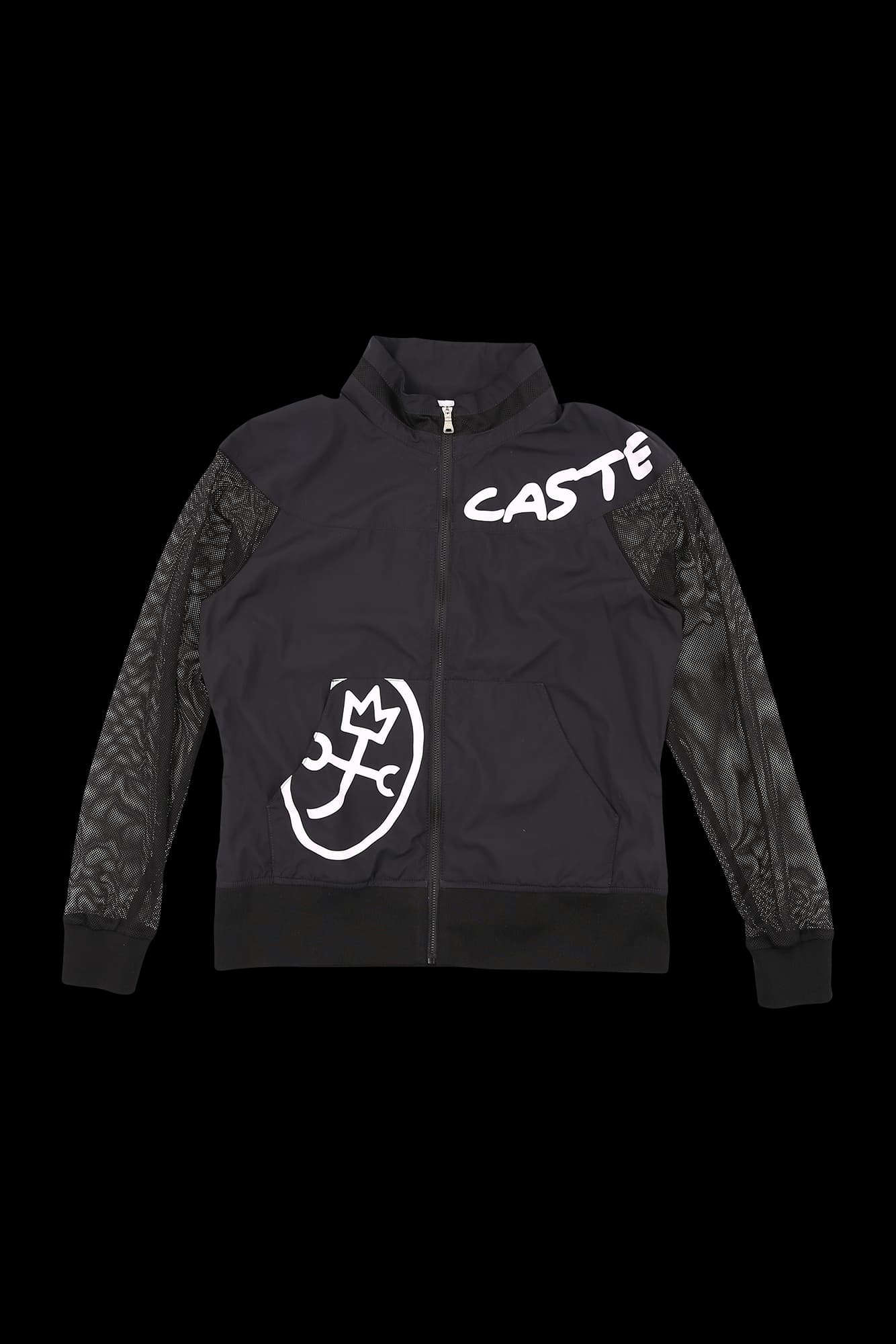 소매 펀칭 로고 점퍼