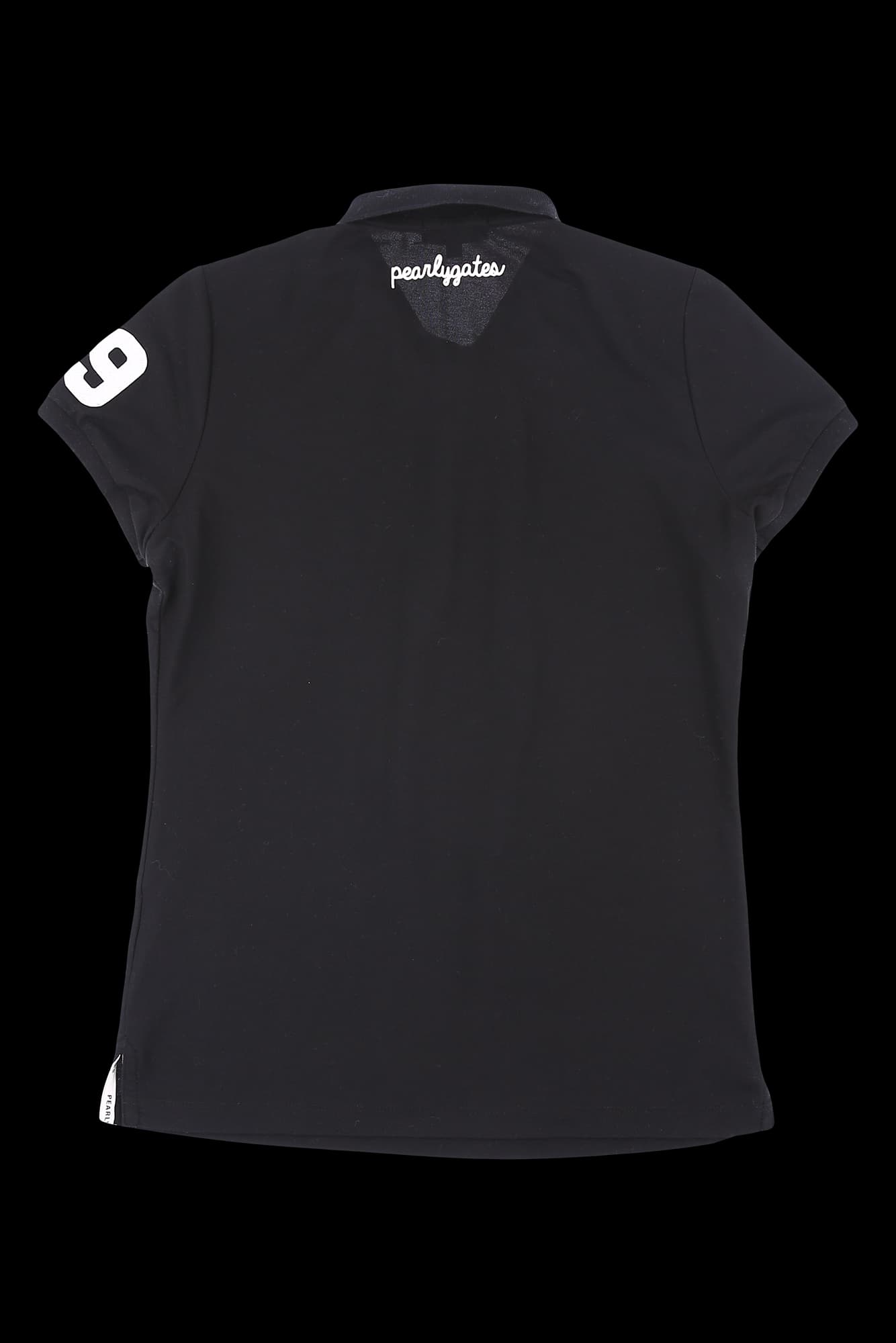 로고 반팔 카라 티셔츠