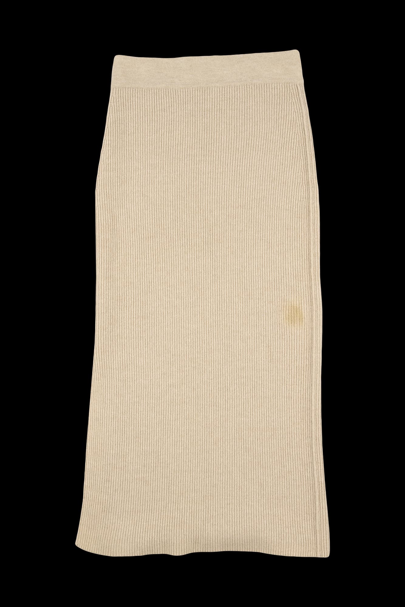 캐시미어 옆트임 롱스커트