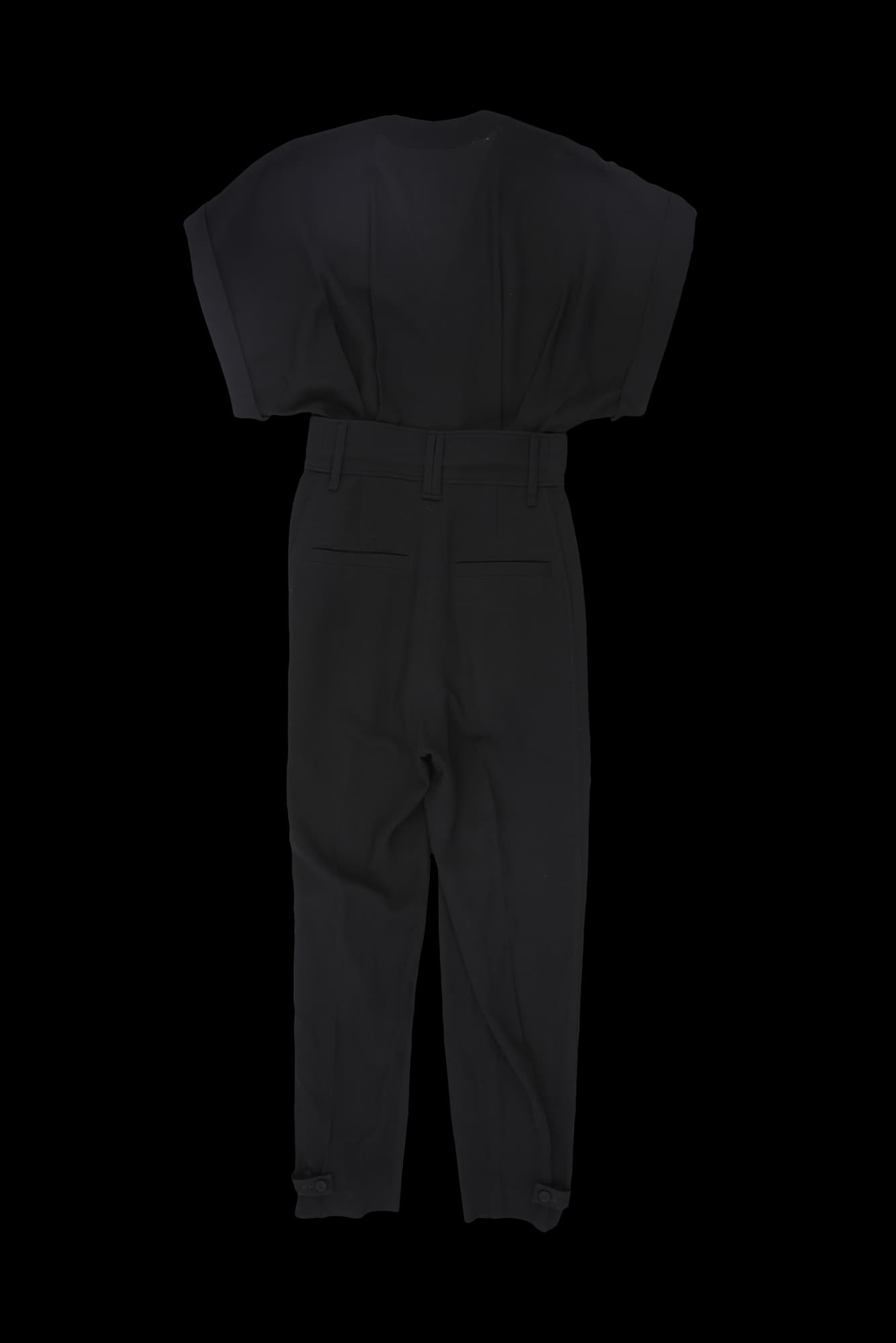 롤업 반팔 점프수트