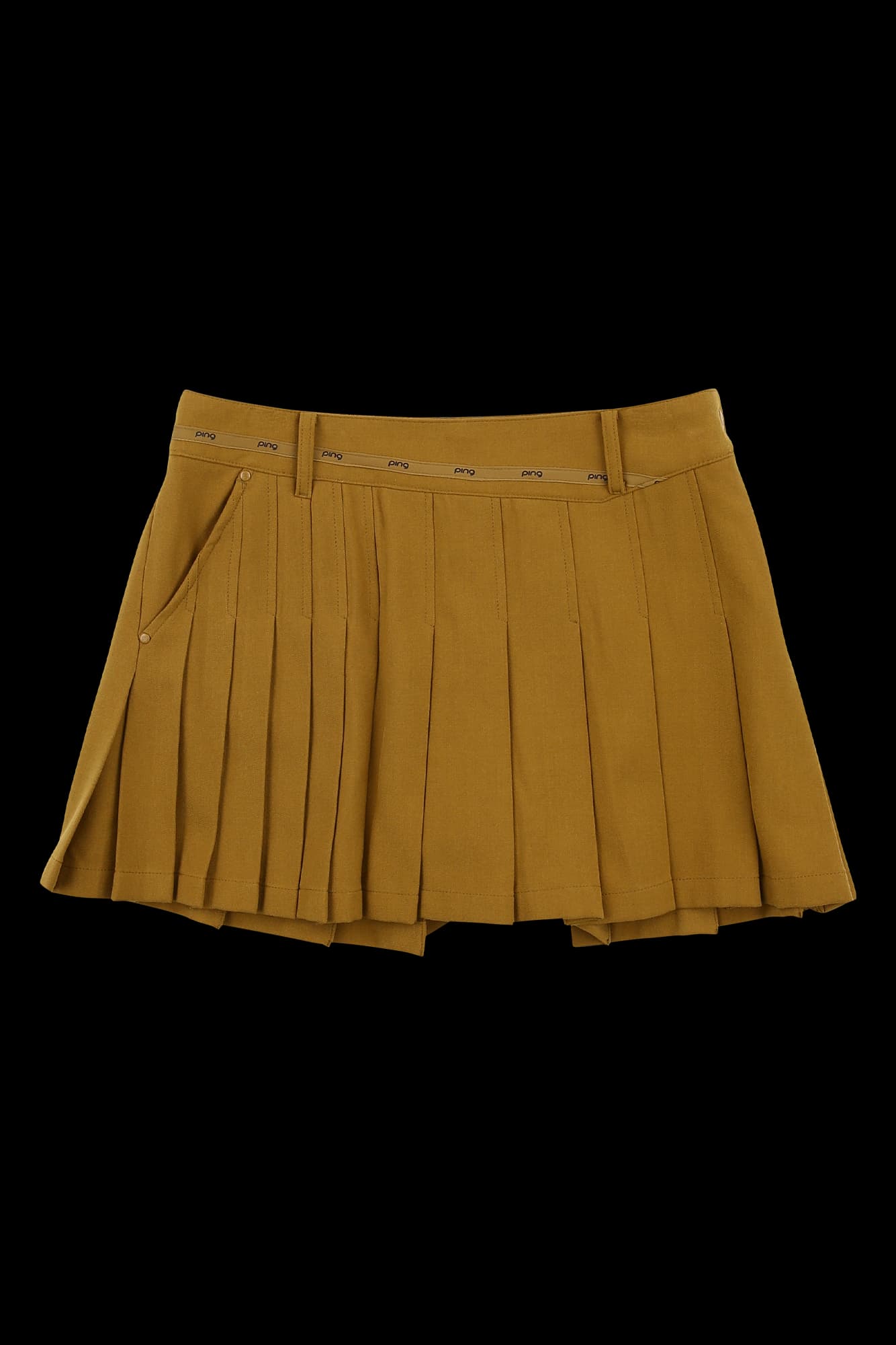 플리츠 큐롯 스커트