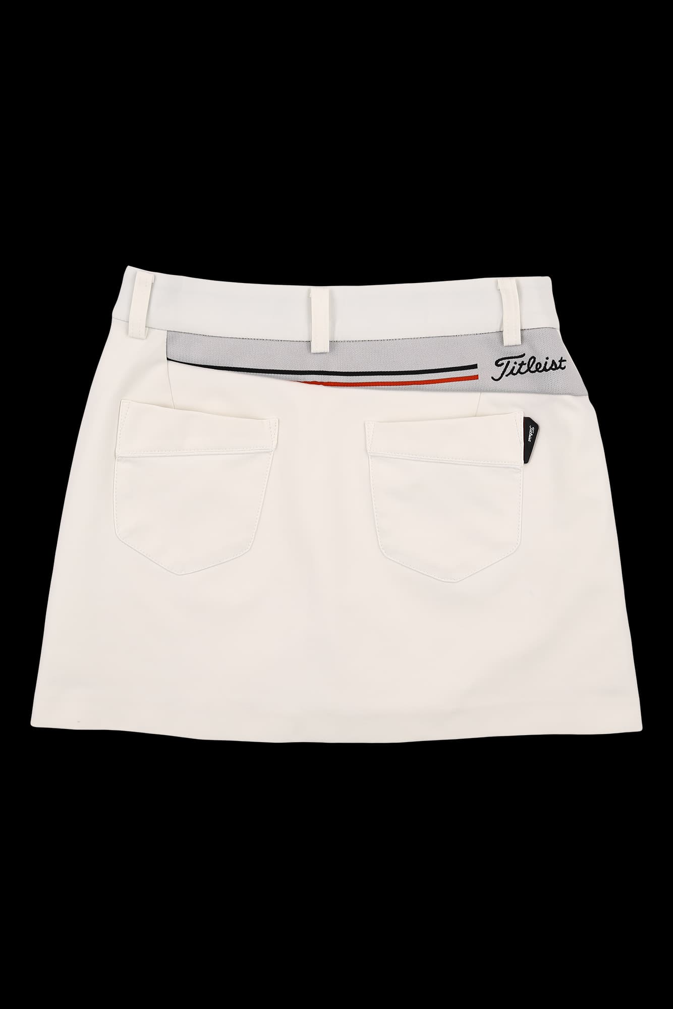 배색 라인 베이직 스커트