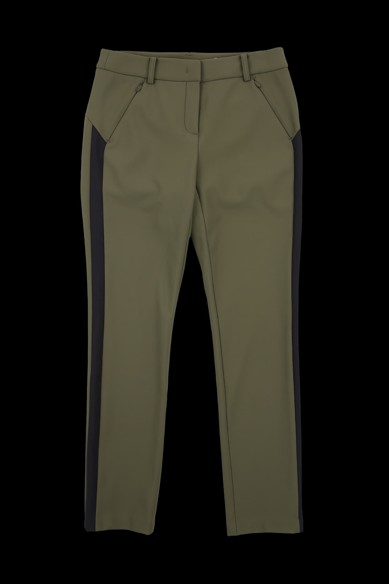 사이드 배색 포인트 팬츠