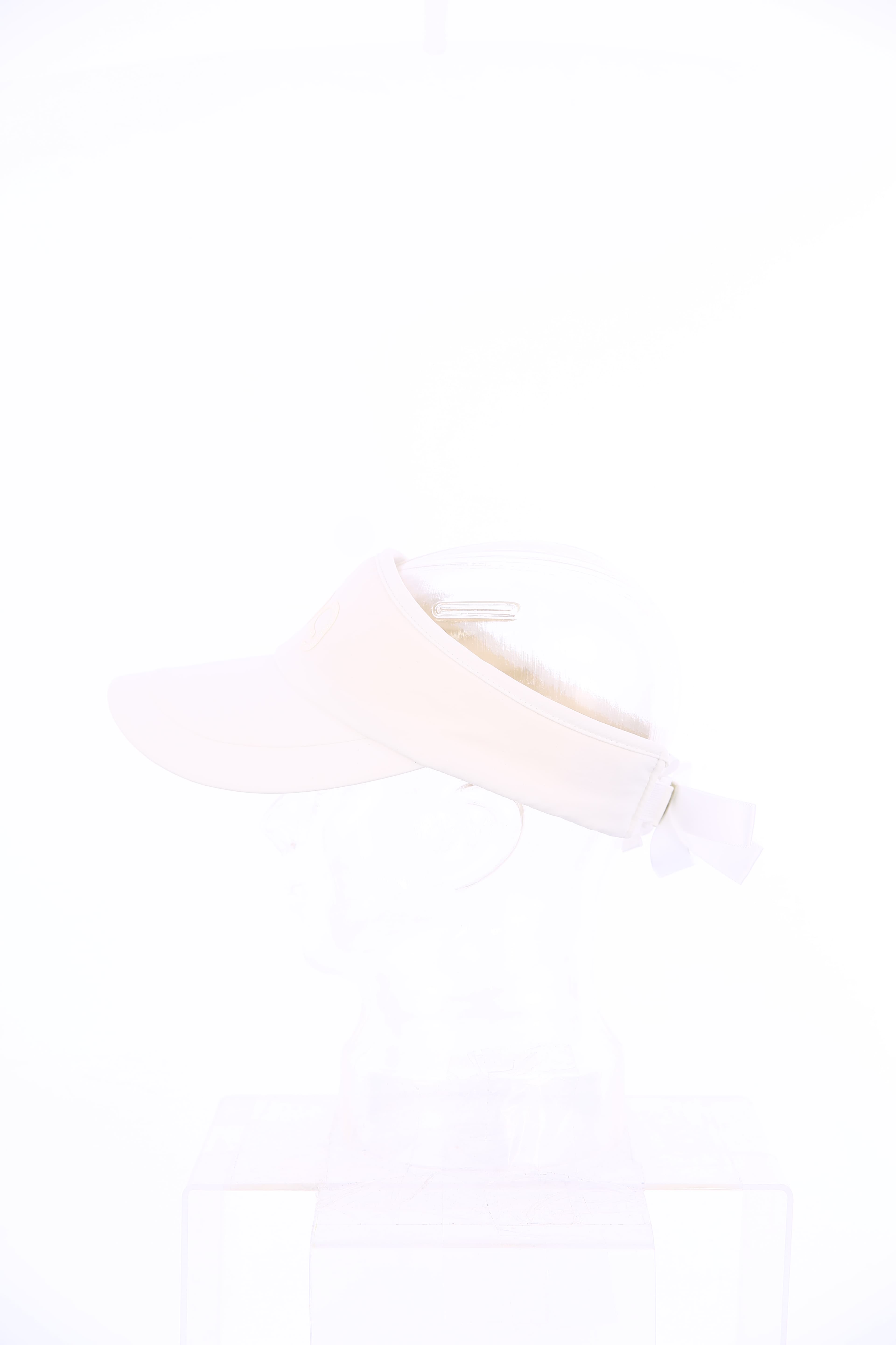 로고 리본 선바이저