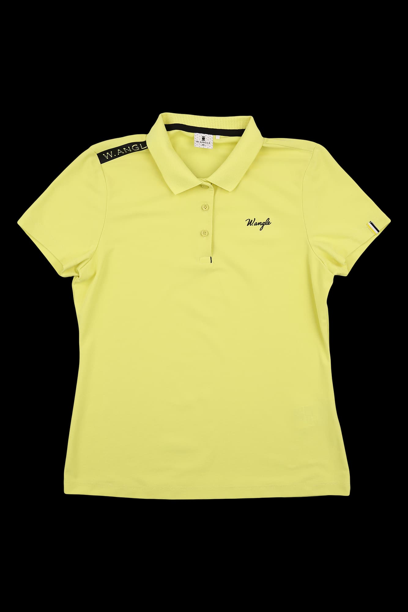 로고 카라 반팔 티셔츠