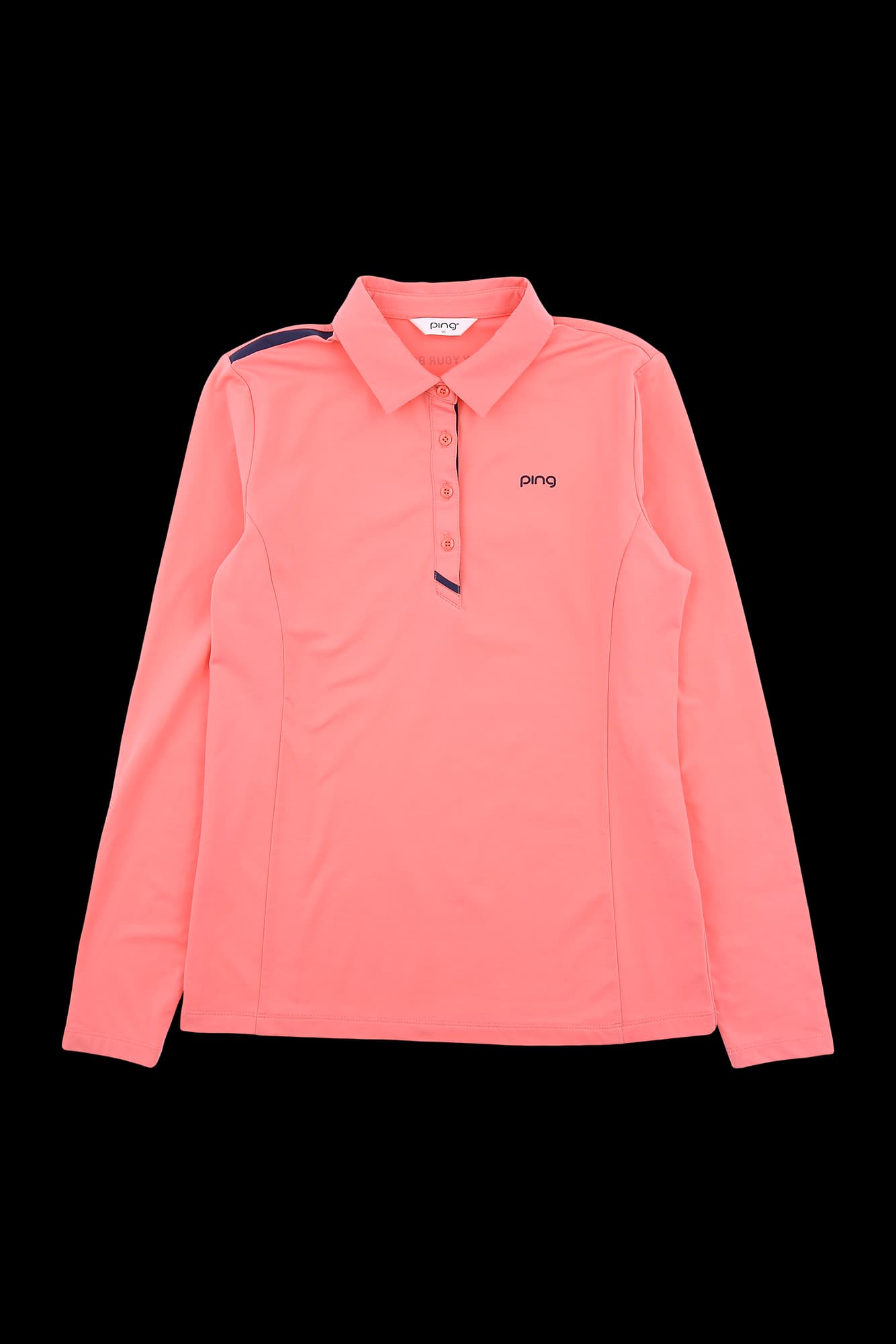 기모 카라 긴팔 티셔츠