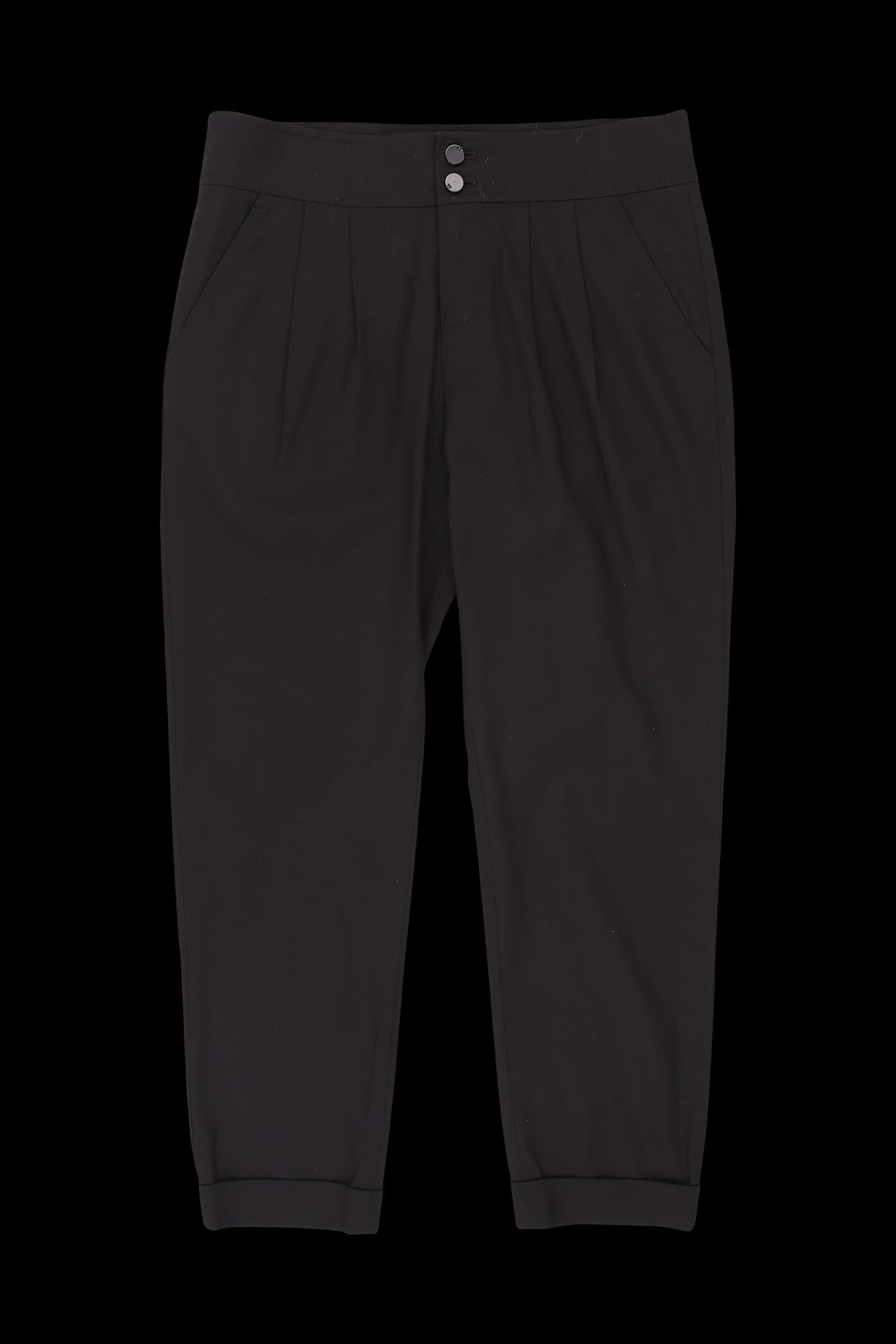 롤업 크롭 팬츠