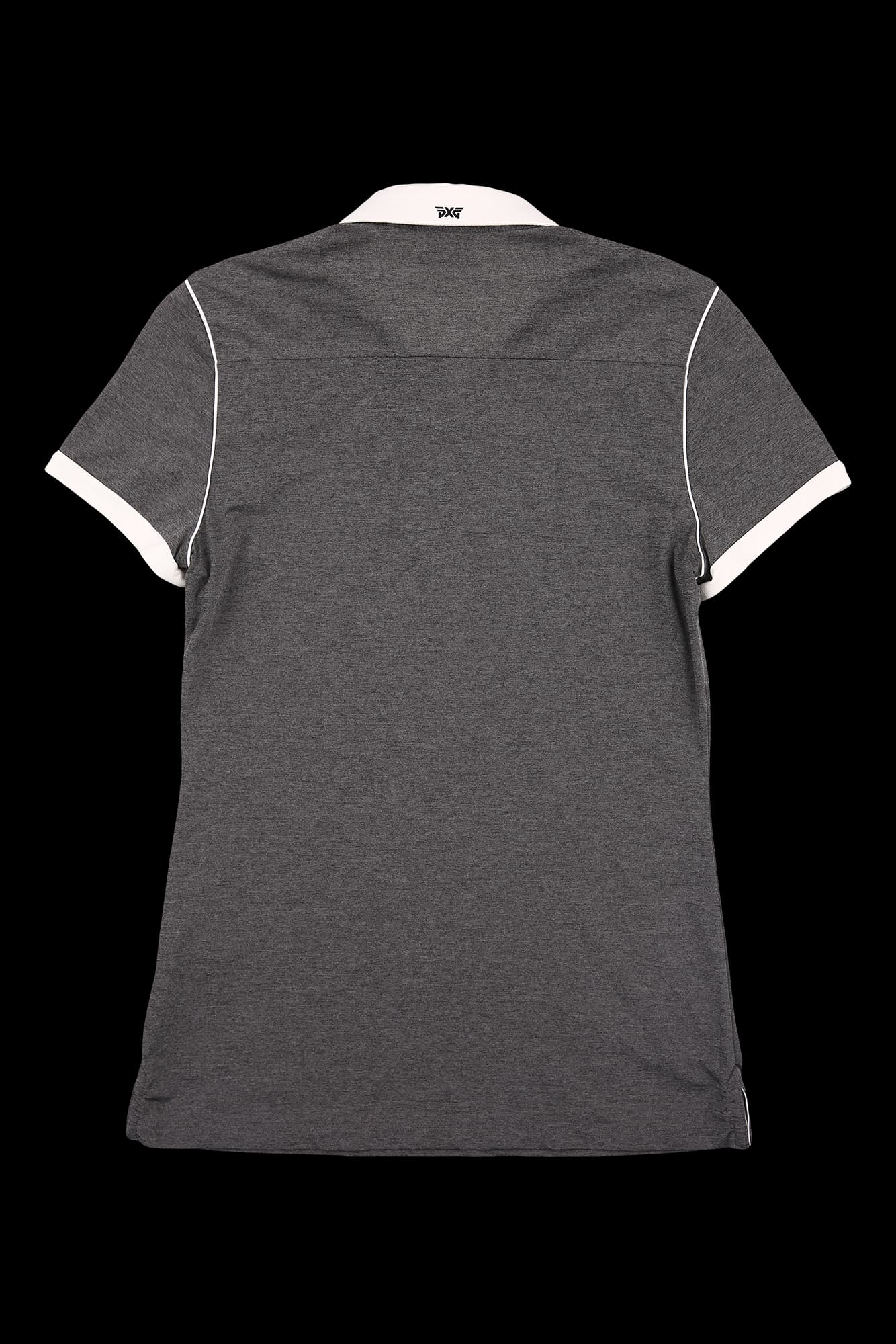 배색 카라 반팔 티셔츠