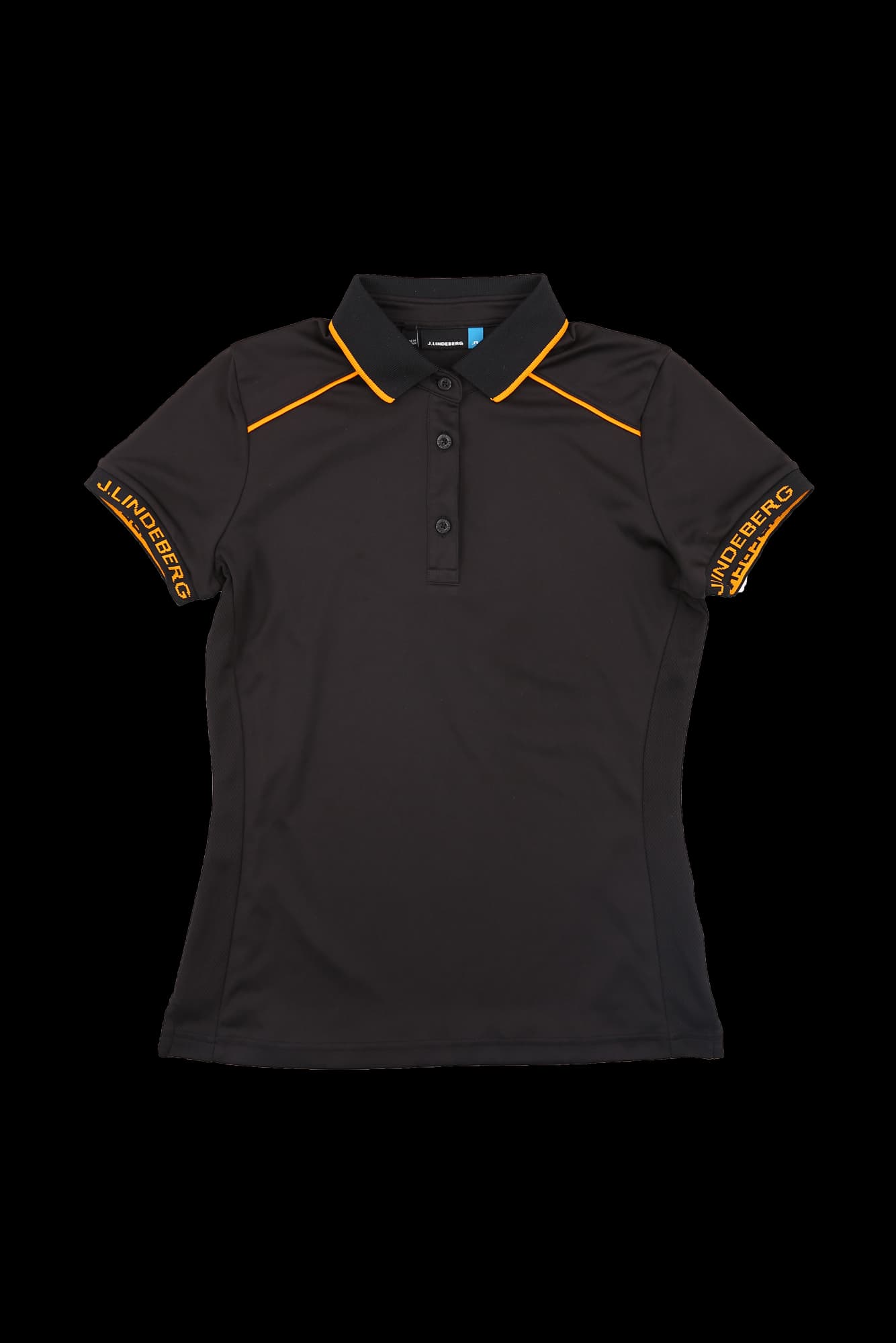 소매 로고 반팔 카라 티셔츠