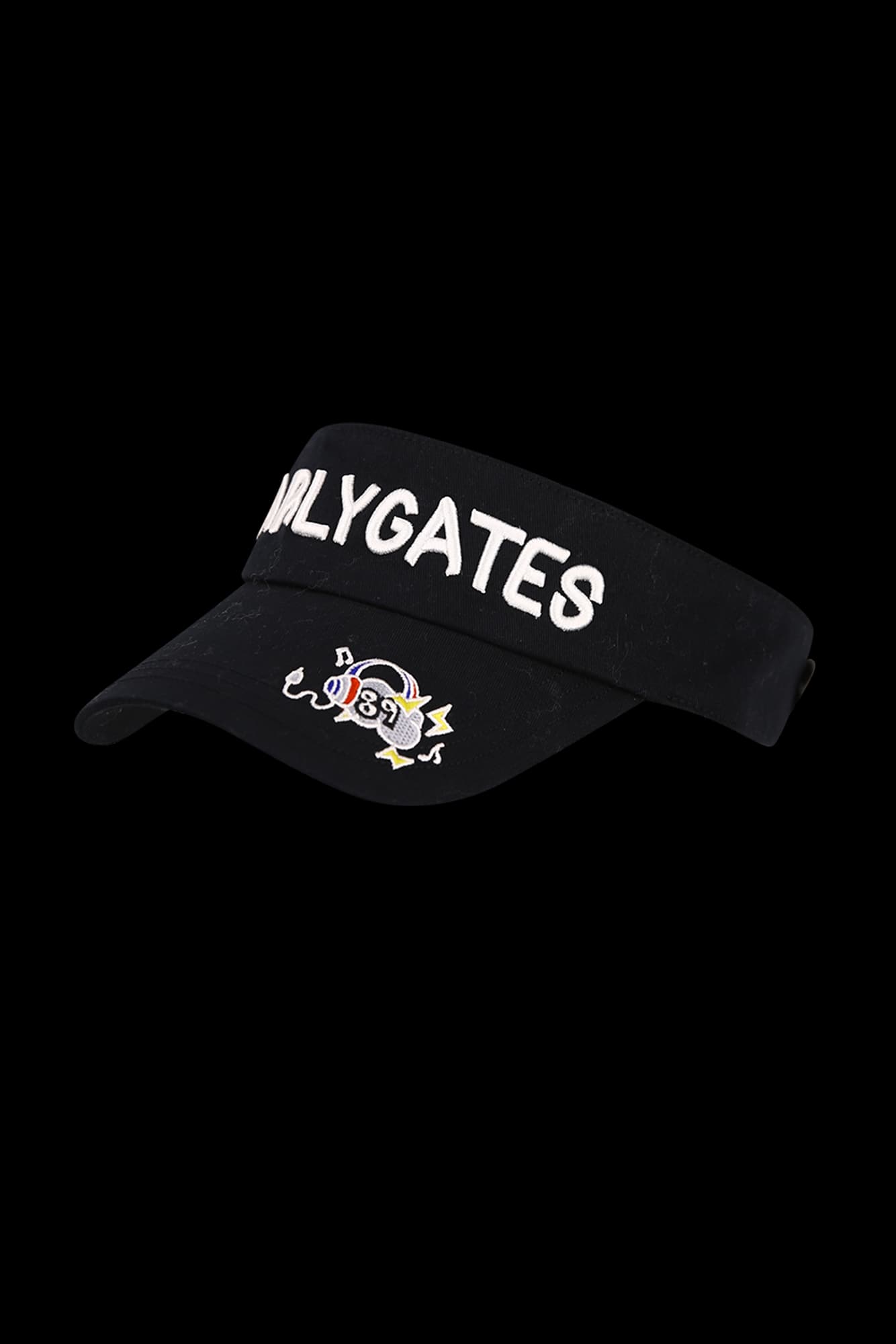 로고 코튼 선바이저