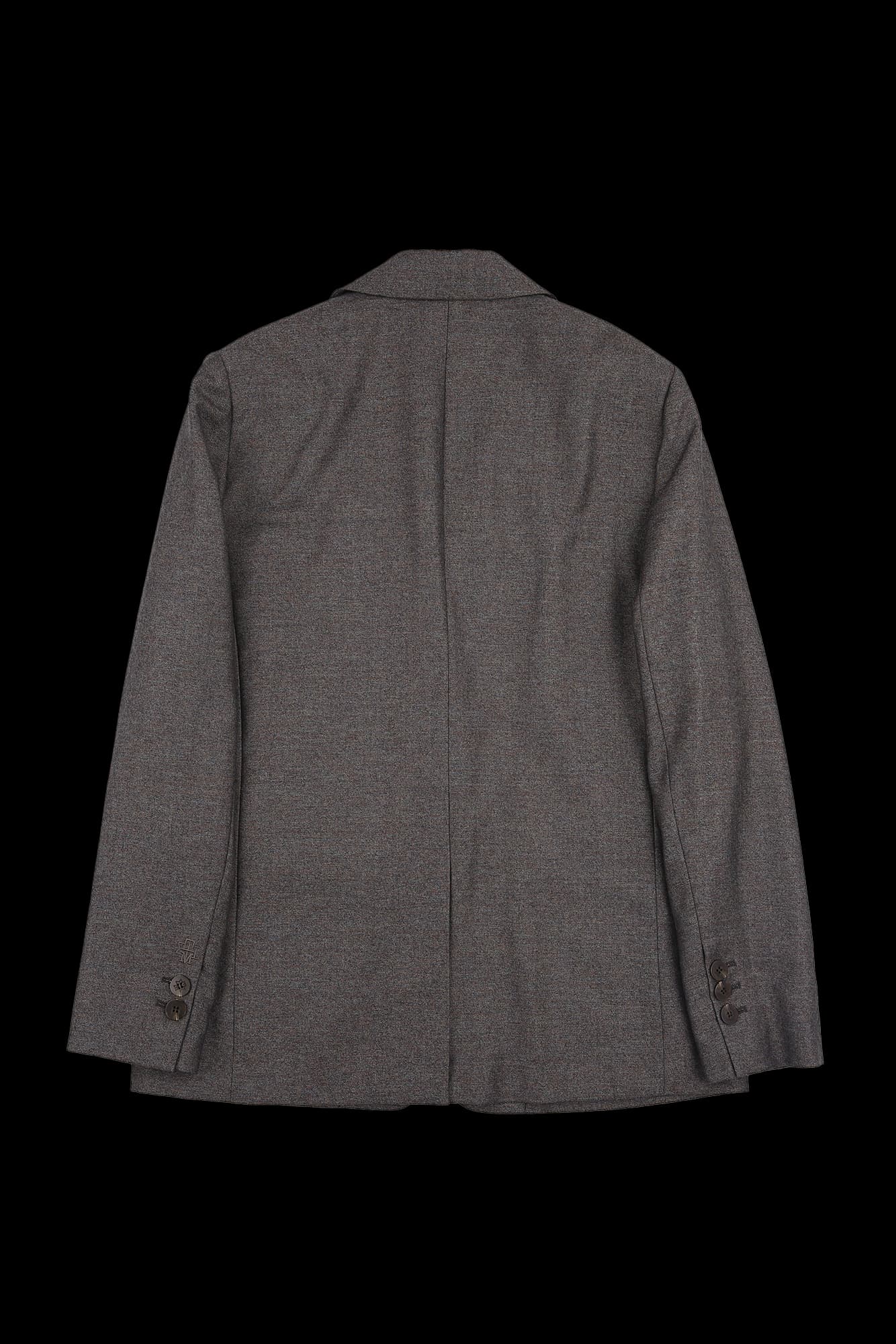 울 싱글 버튼 자켓