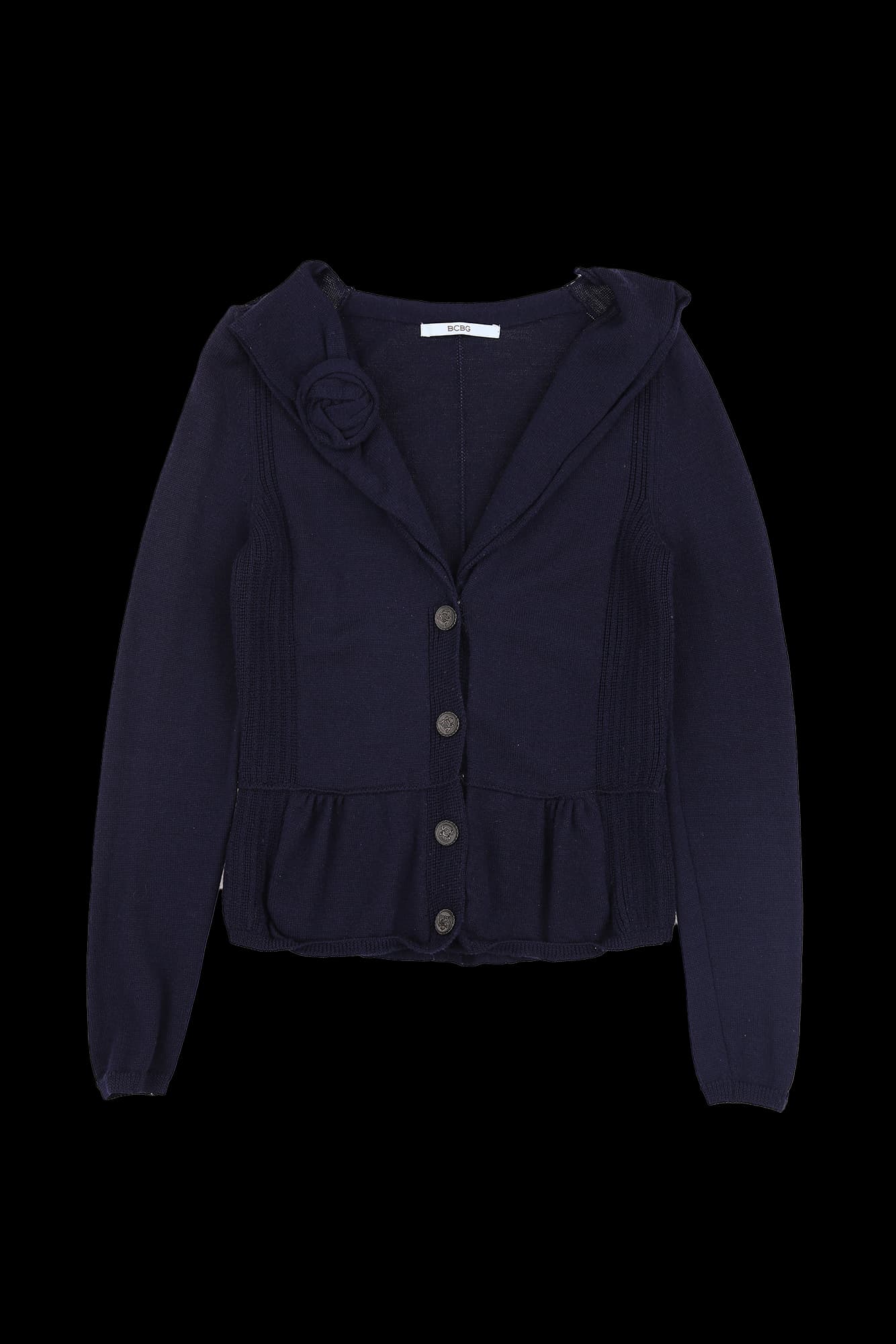 플로럴 포인트 가디건