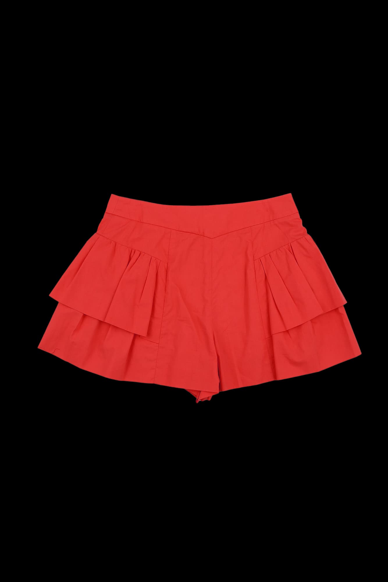 플레어 포인트 숏 팬츠