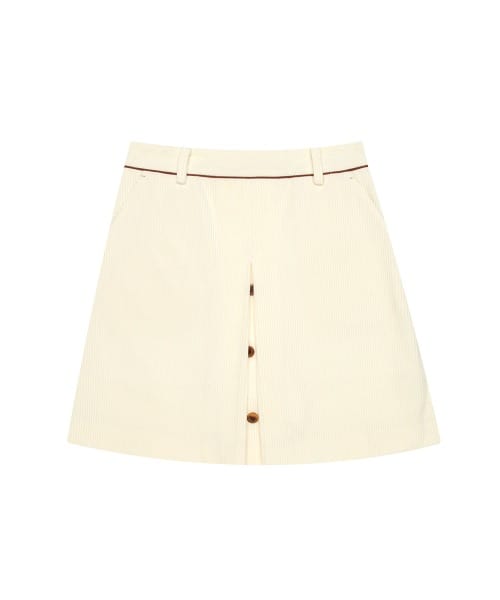 코듀로이 큐롯(IVORY)