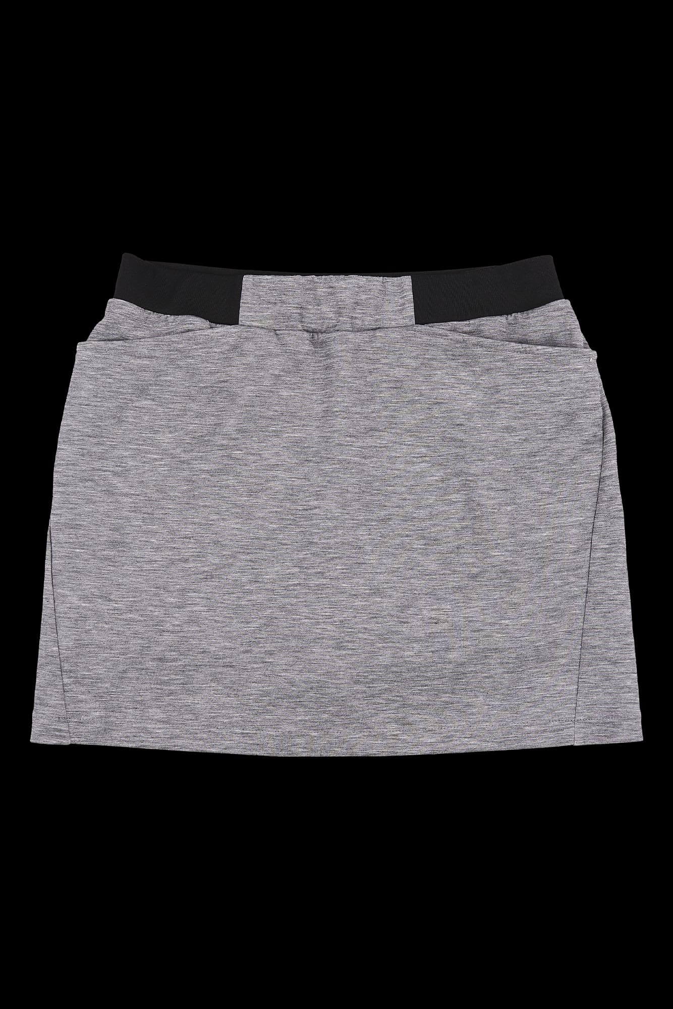 허리 끈 밴딩 스커트