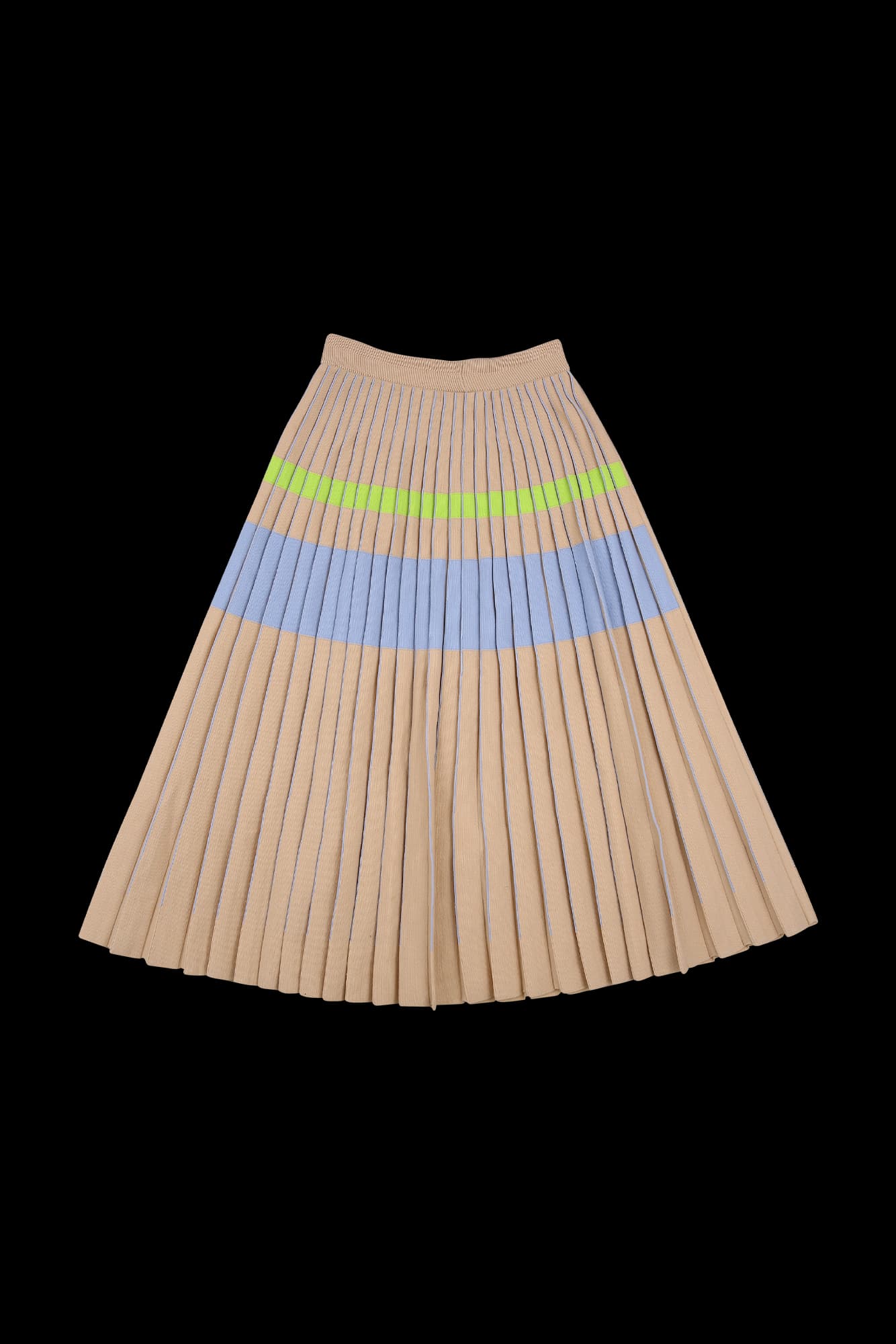 밴딩 플리츠 스커트