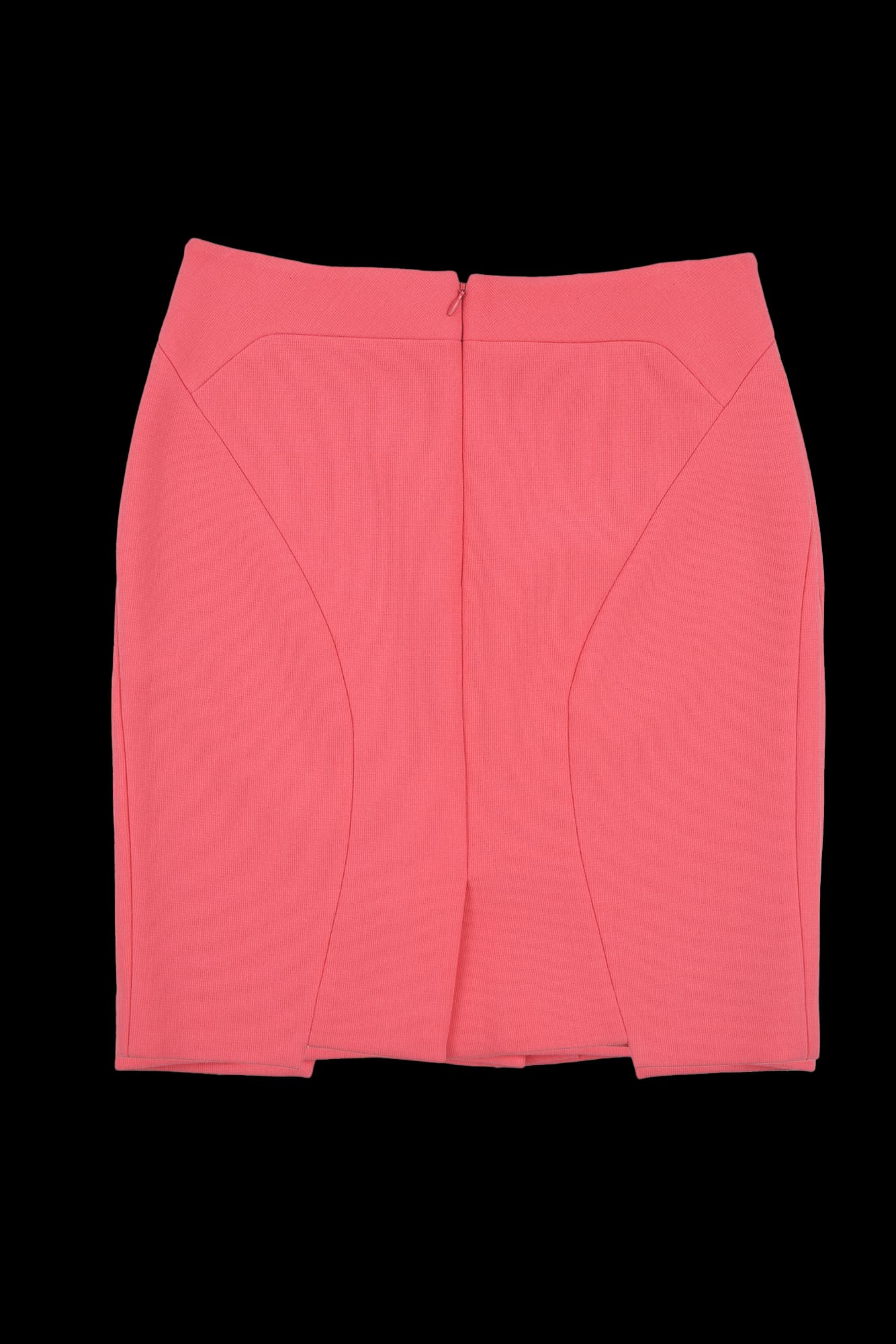 핑크 트임 스커트