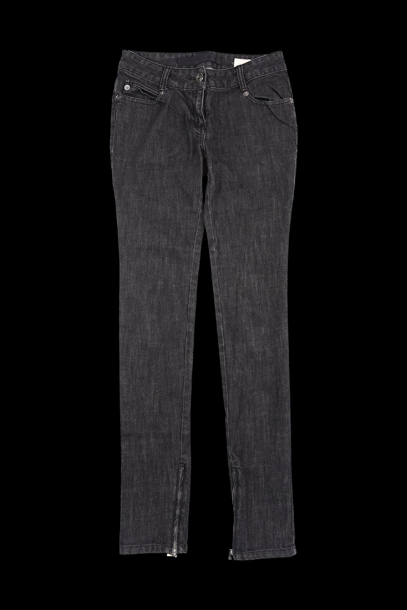 밑단 지퍼 팬츠