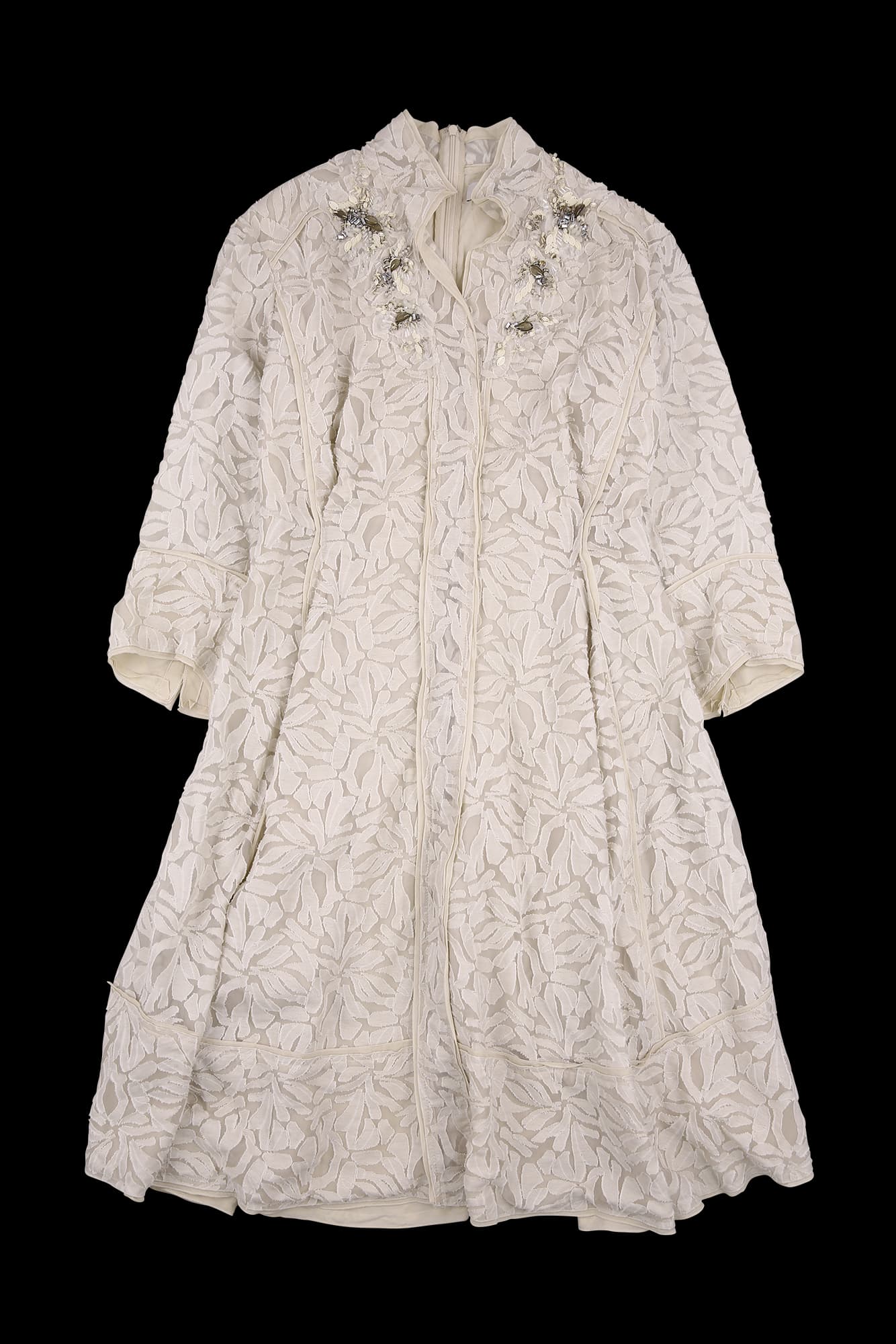 비즈 포인트 원피스