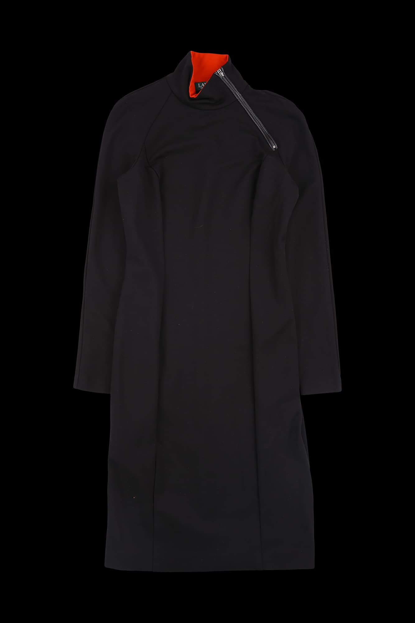 사선 집업 원피스