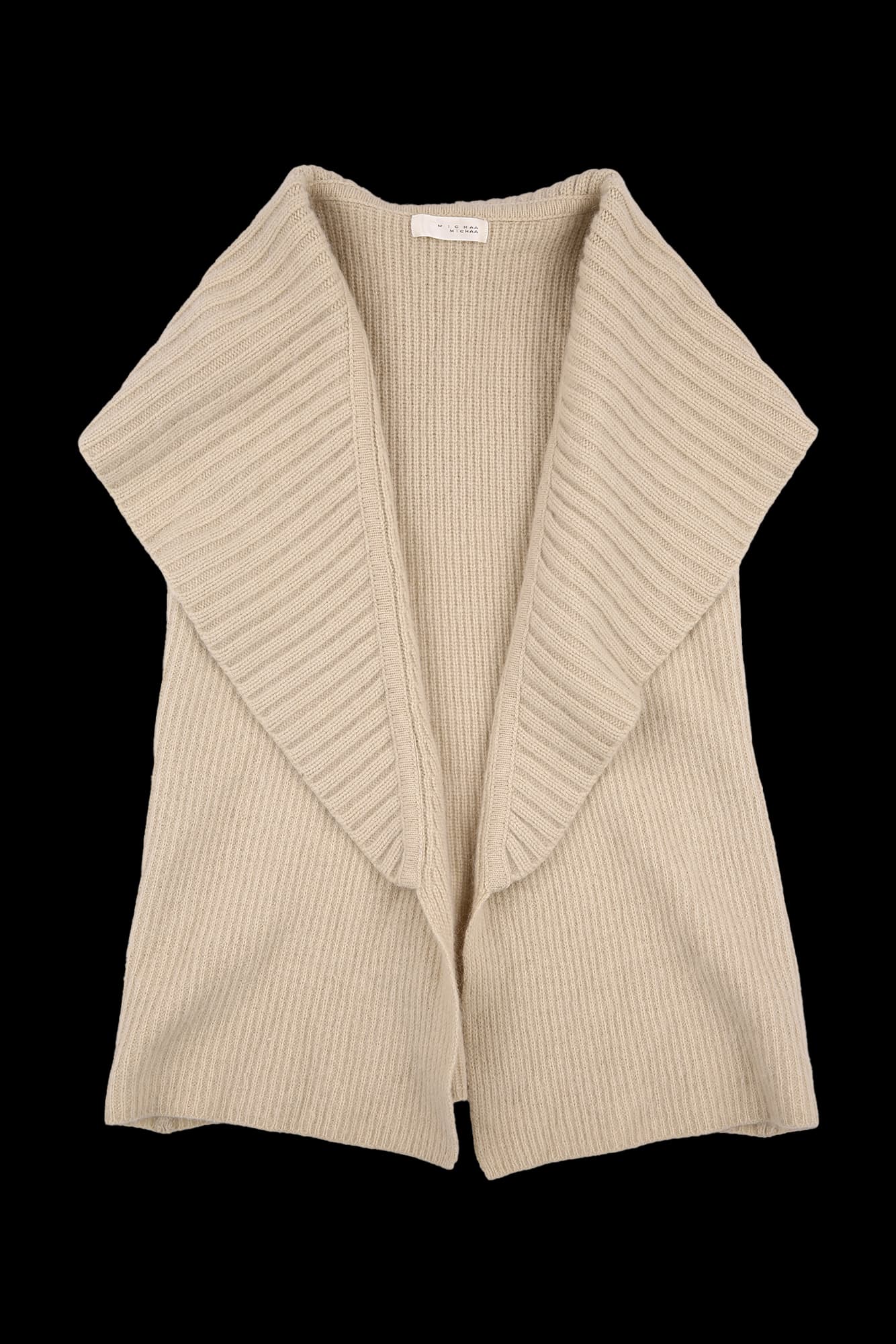 민소매 니트자켓