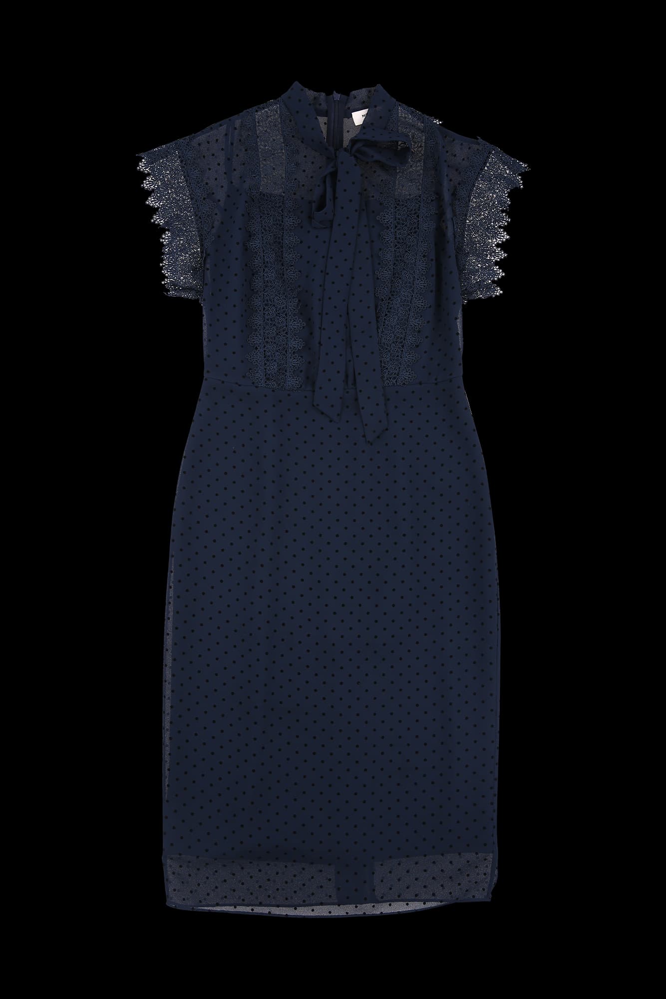 도트 레이스 원피스