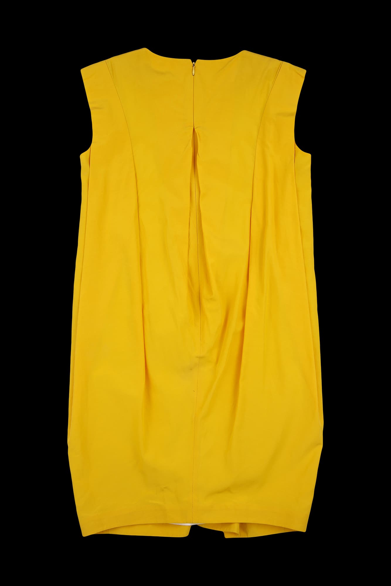 브이넥 민소매 원피스