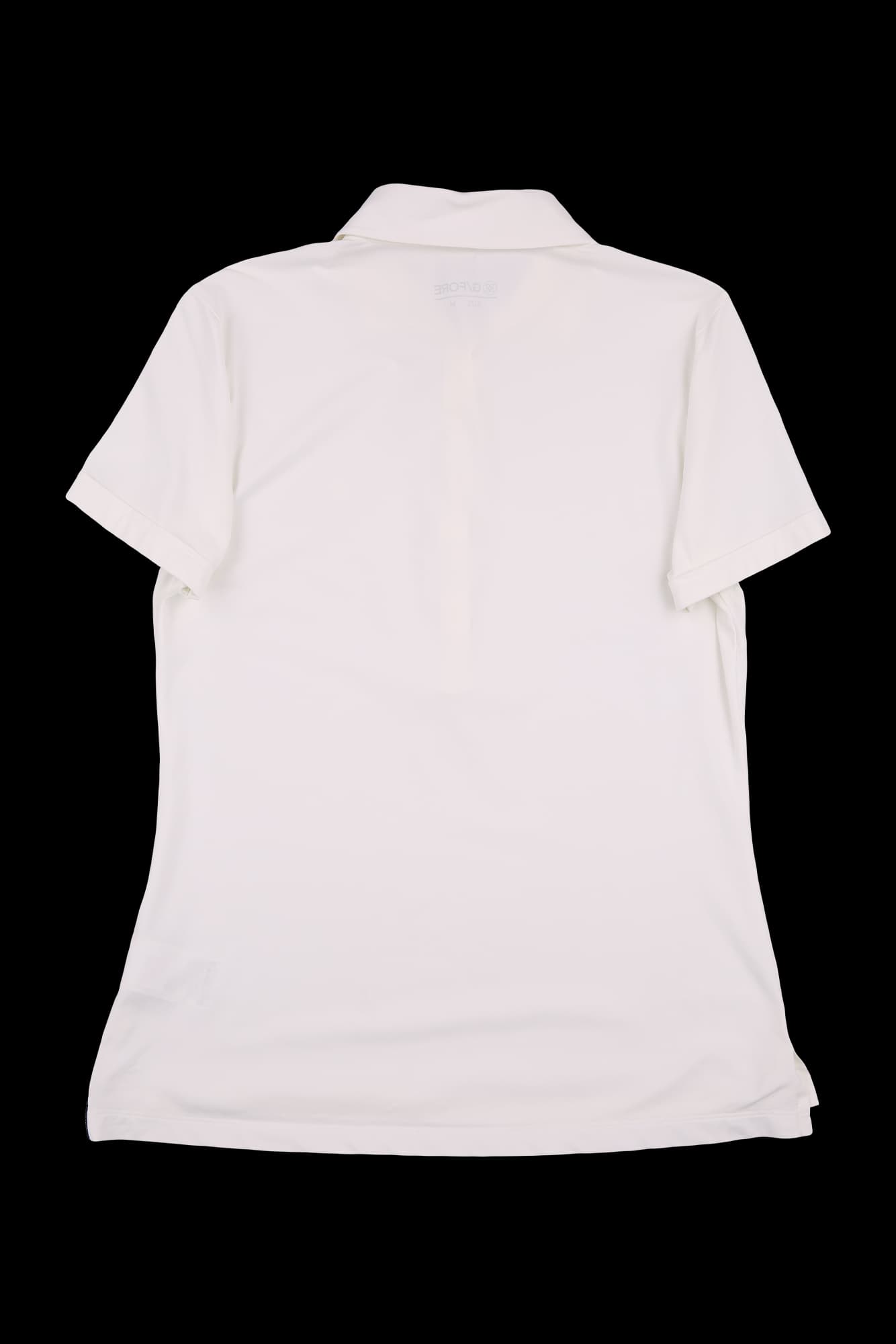 로고 반팔 카라 티셔츠