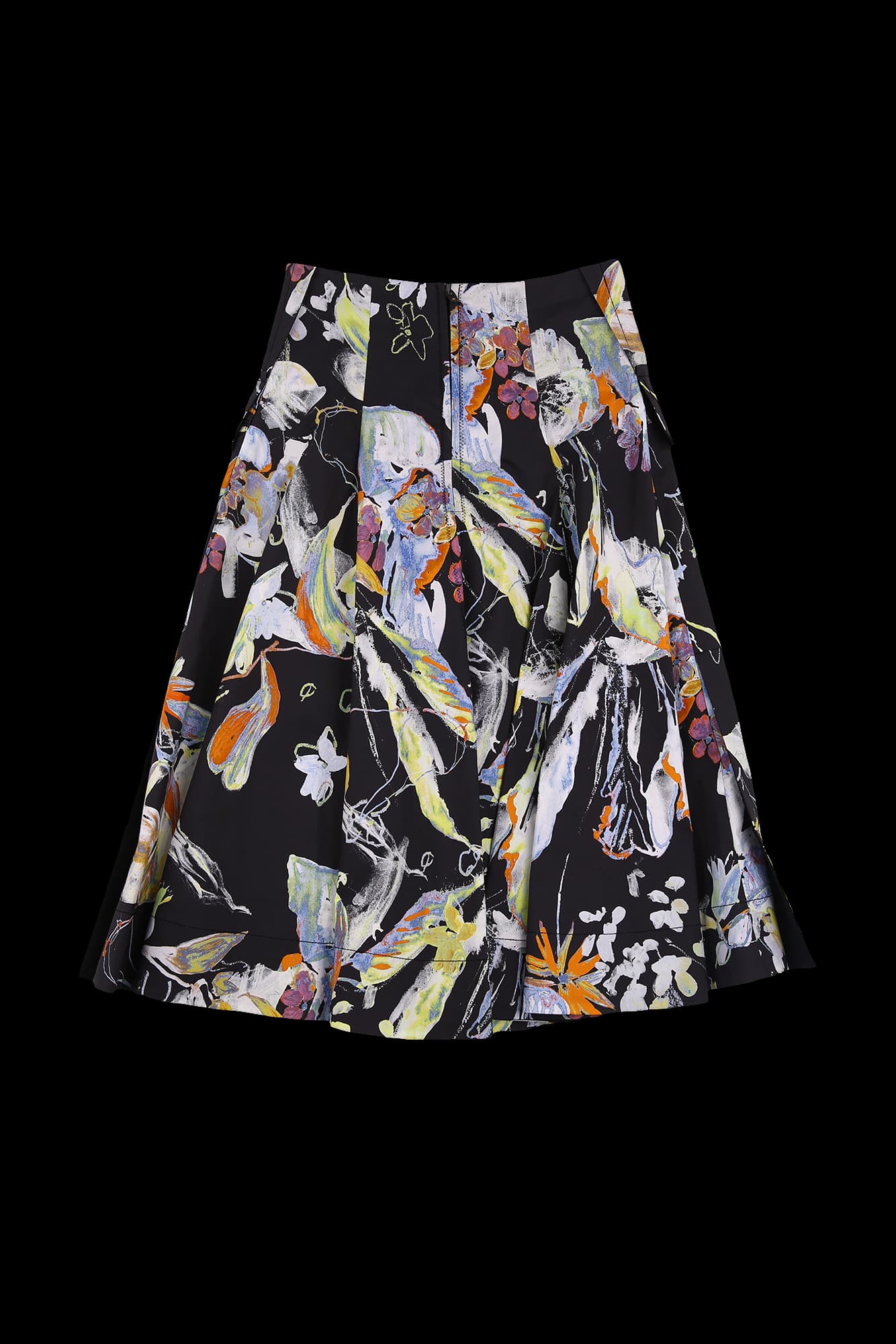 아트 에이라인 스커트