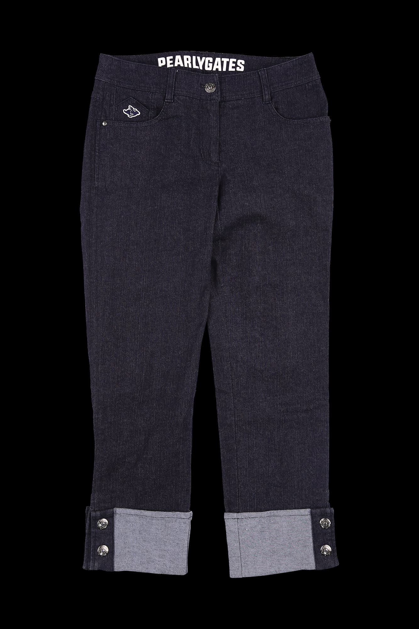 밑단포인트 데님 팬츠