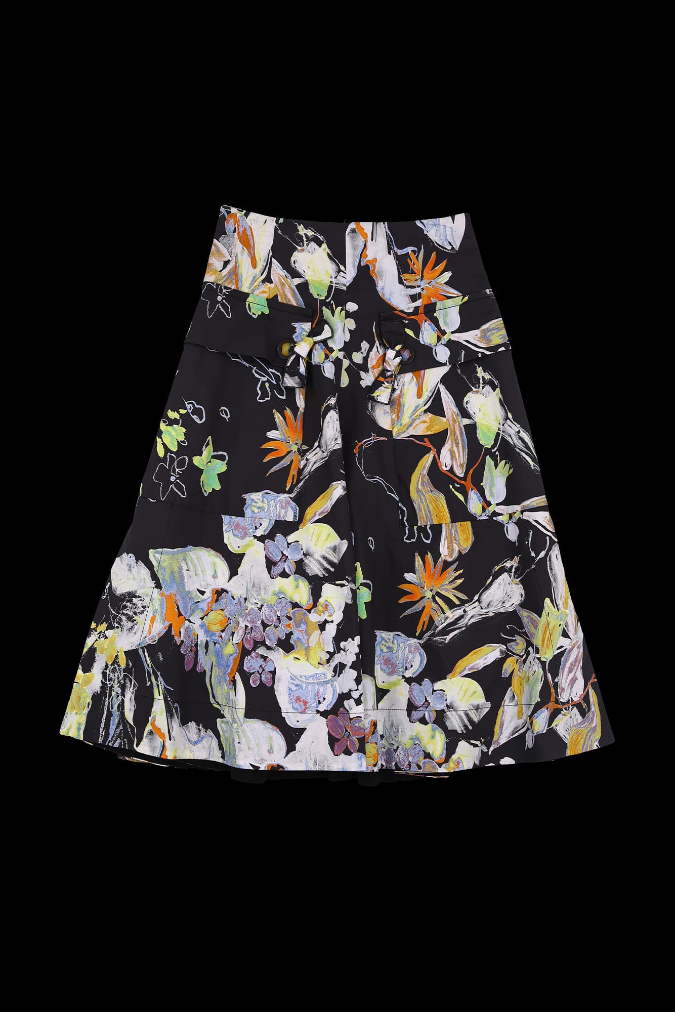 아트 에이라인 스커트