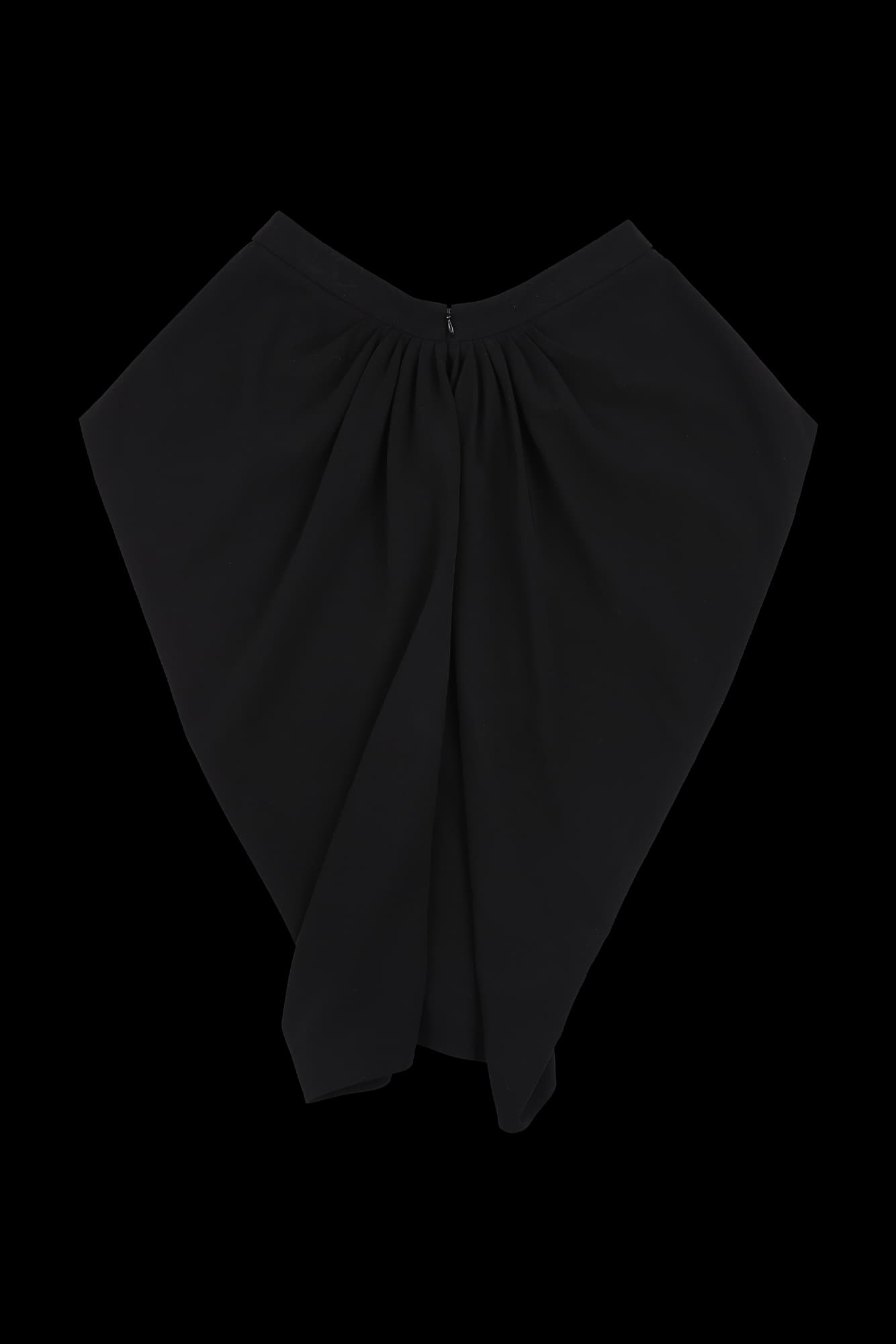 다이아몬드 주름 스커트