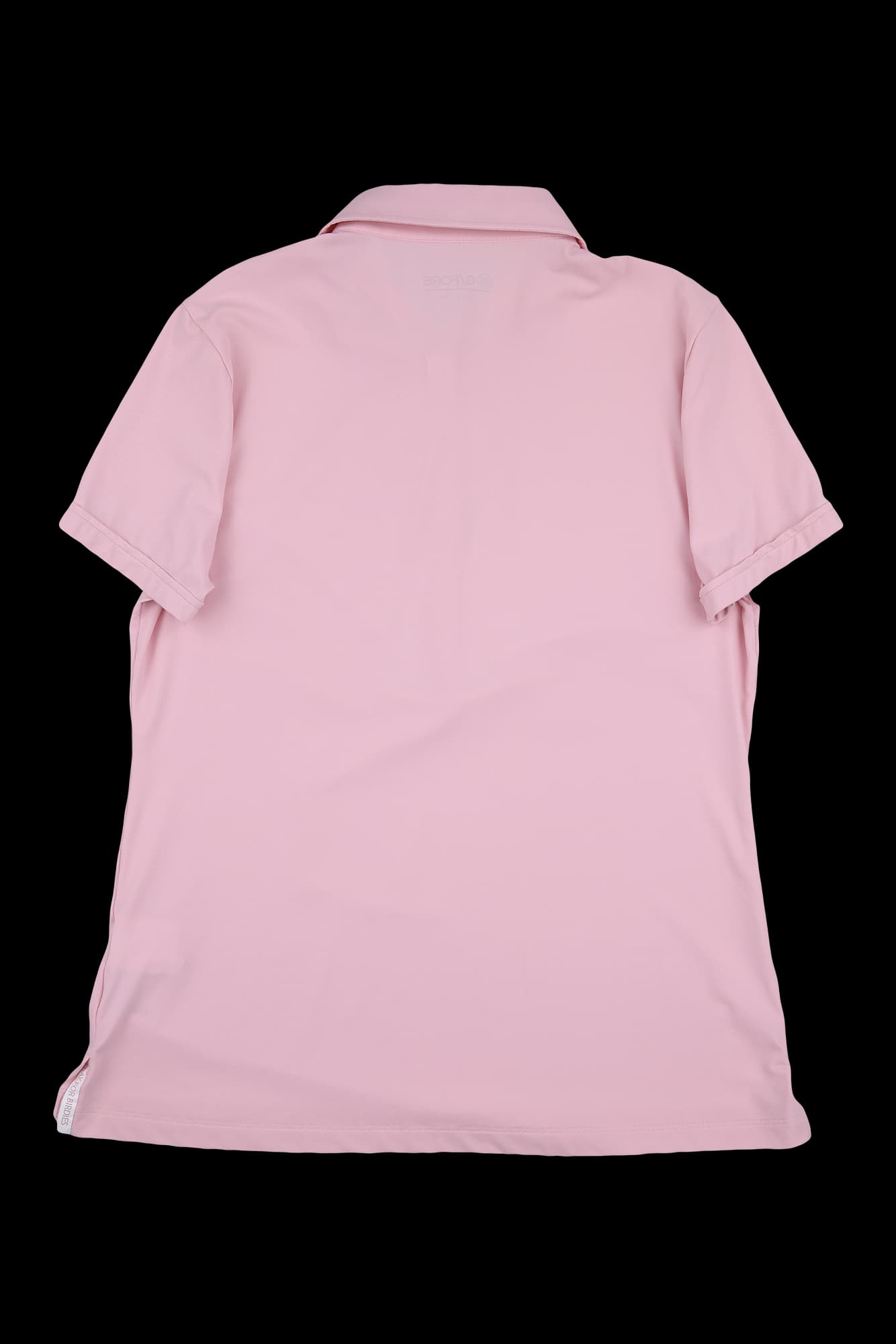 로고 반팔 카라 티셔츠