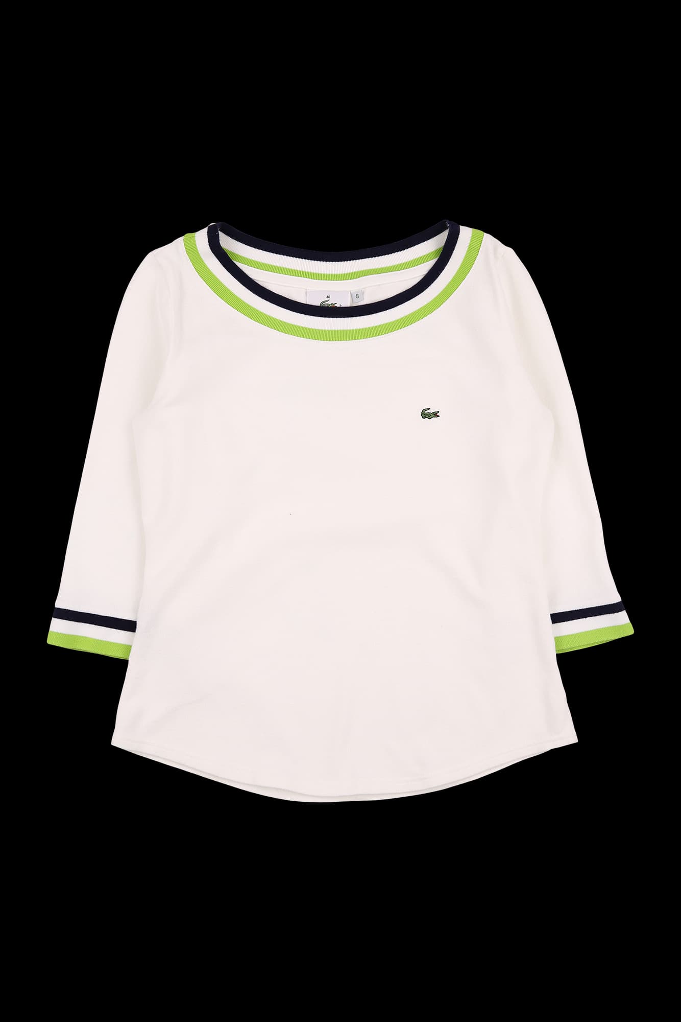 쓰리톤 라운드넥 긴팔 티셔츠