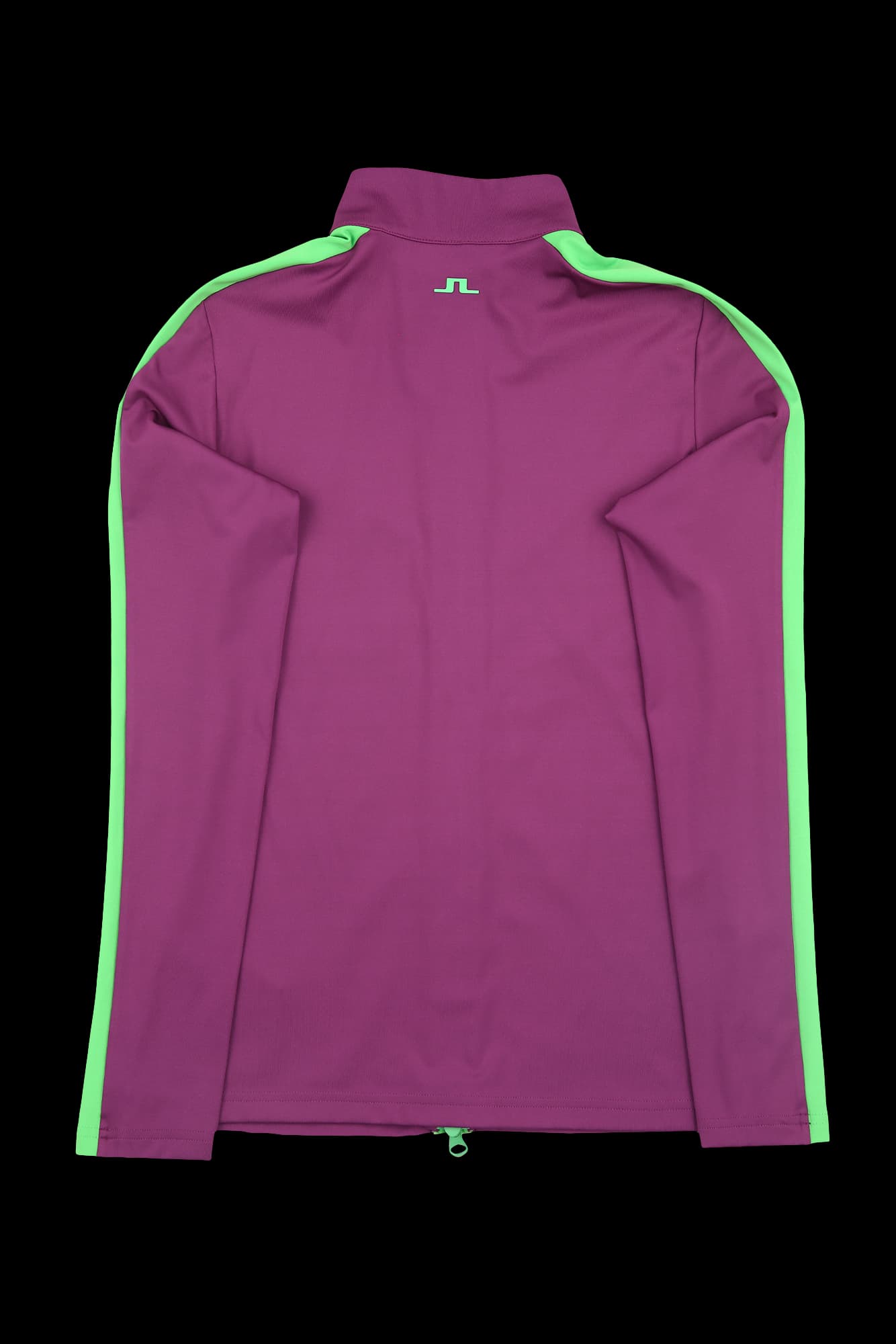 로고 배색 집업 자켓