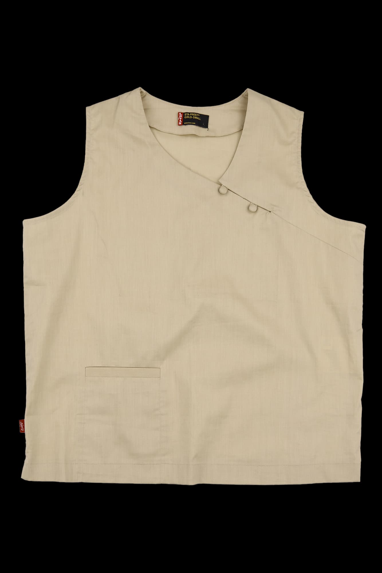 슬리브리스 썸머 블라우스