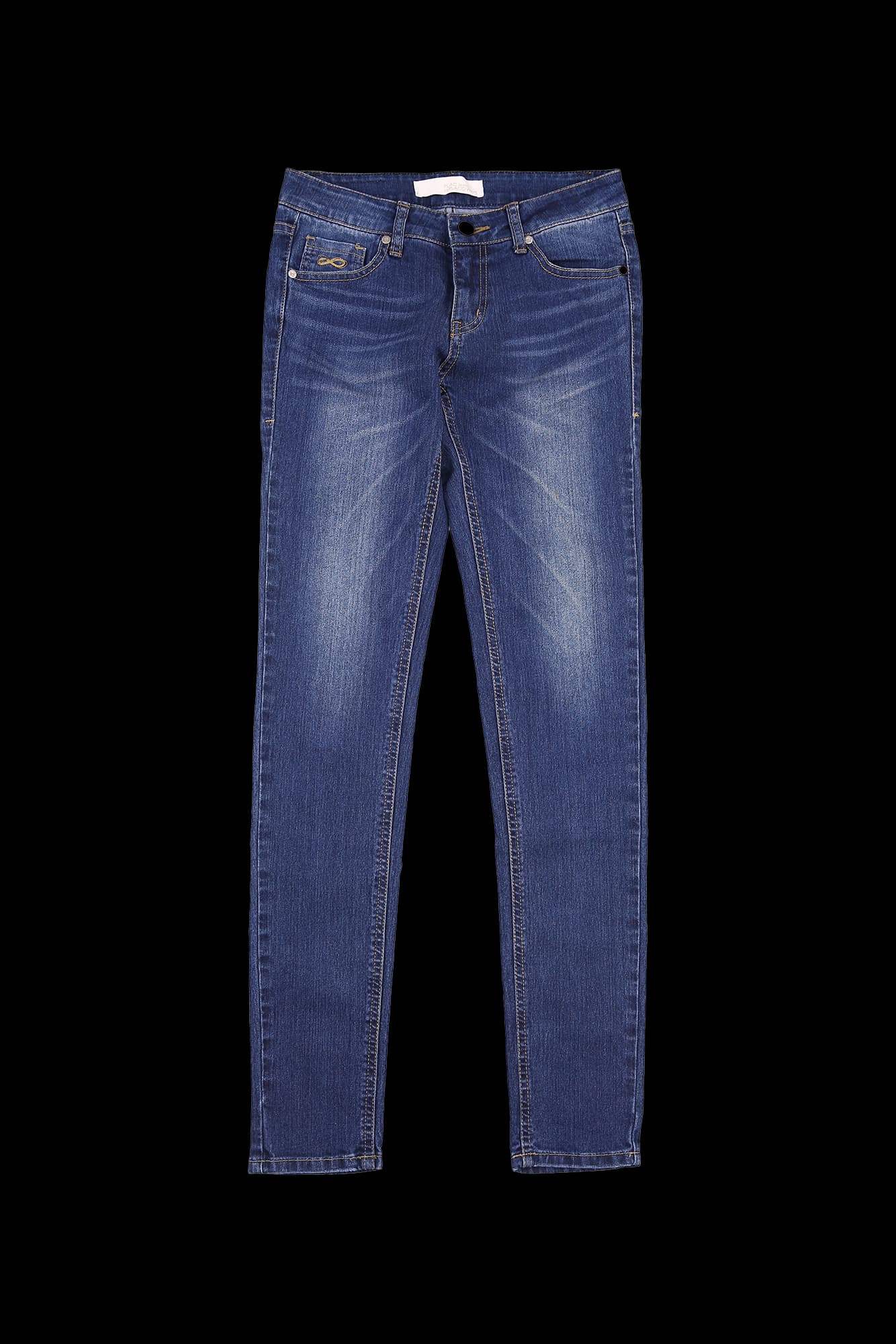 슬림 스트레이트 데님 진