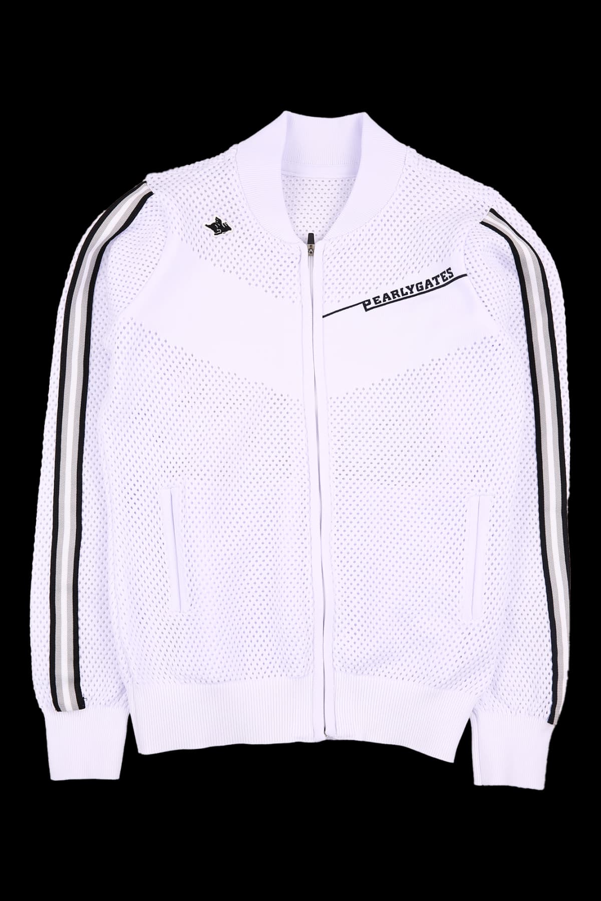 시스루 집업 자켓