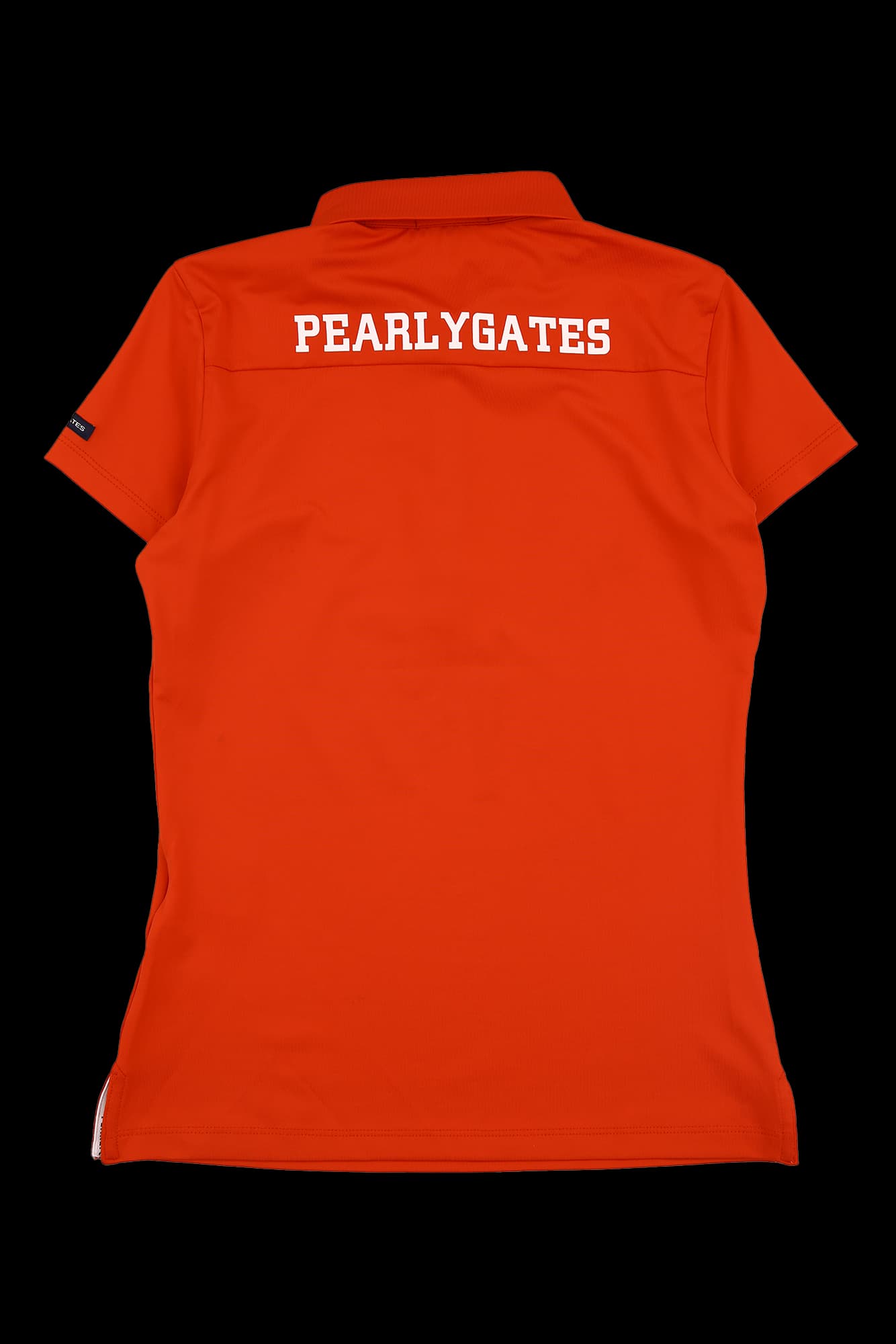 로고 반팔 카라 티셔츠