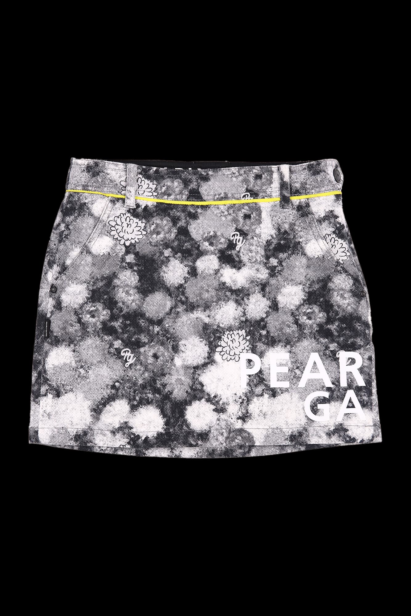 로고 프린팅 스커트