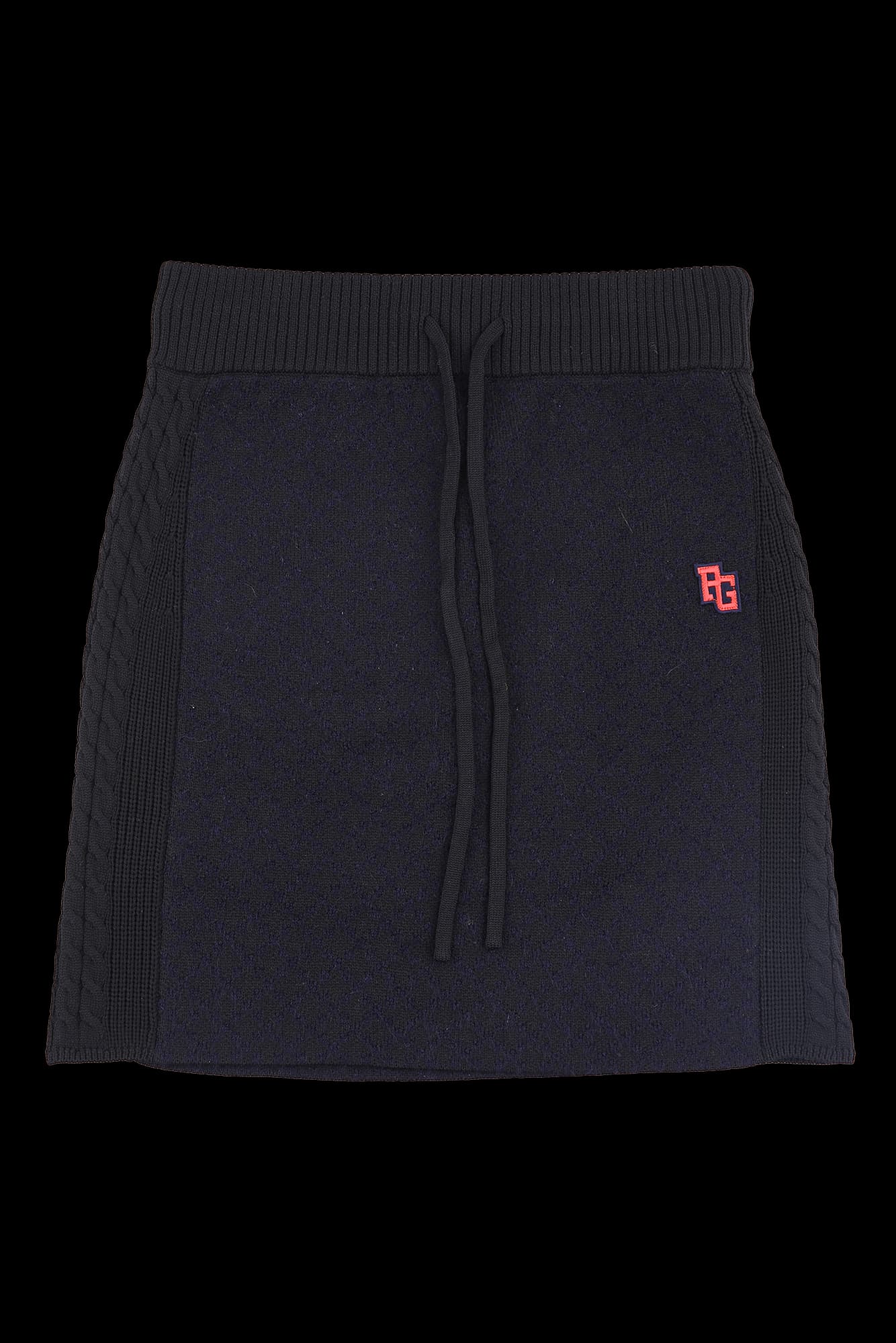 밴딩 니트 스커트