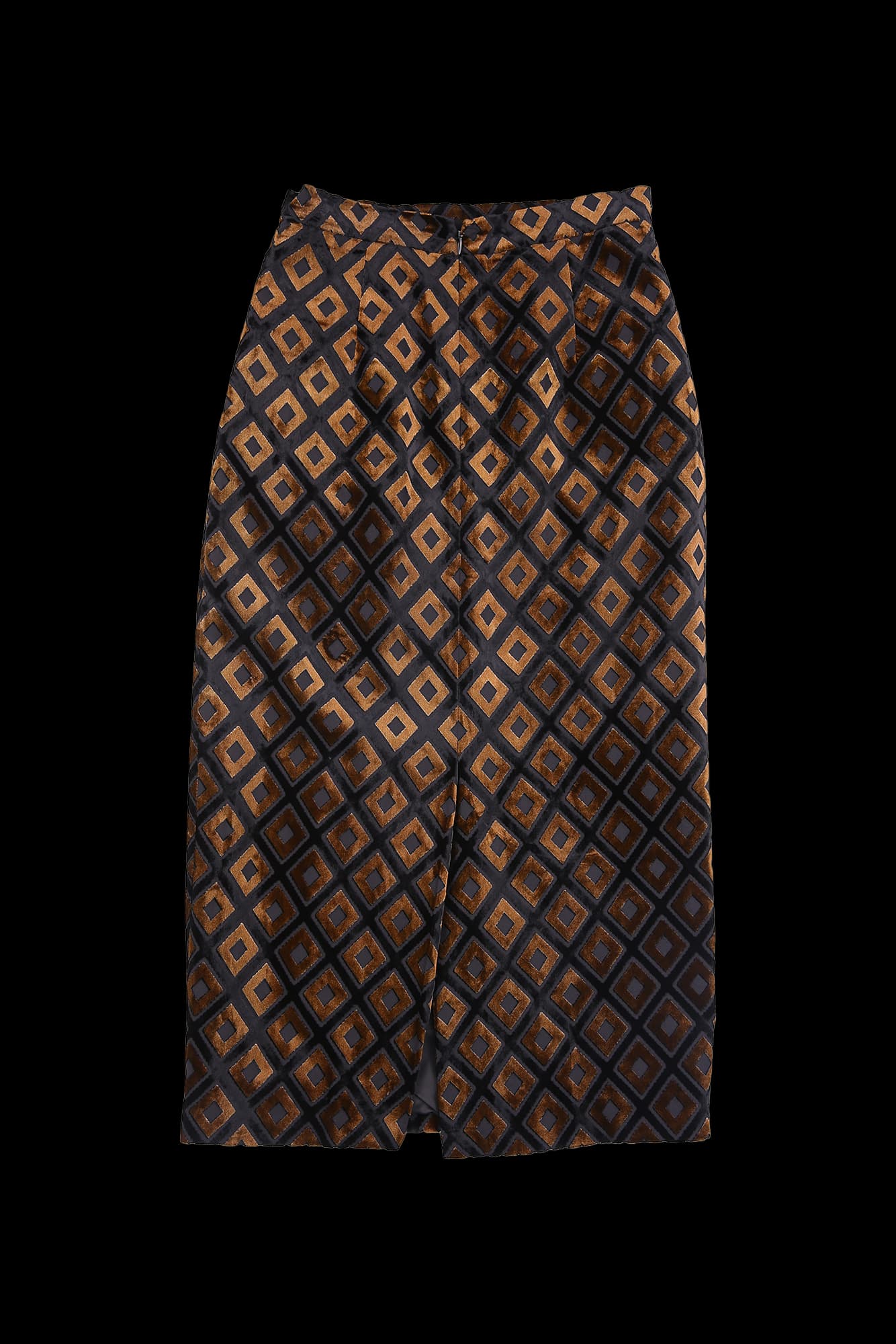 텍스처 슬릿 스커트