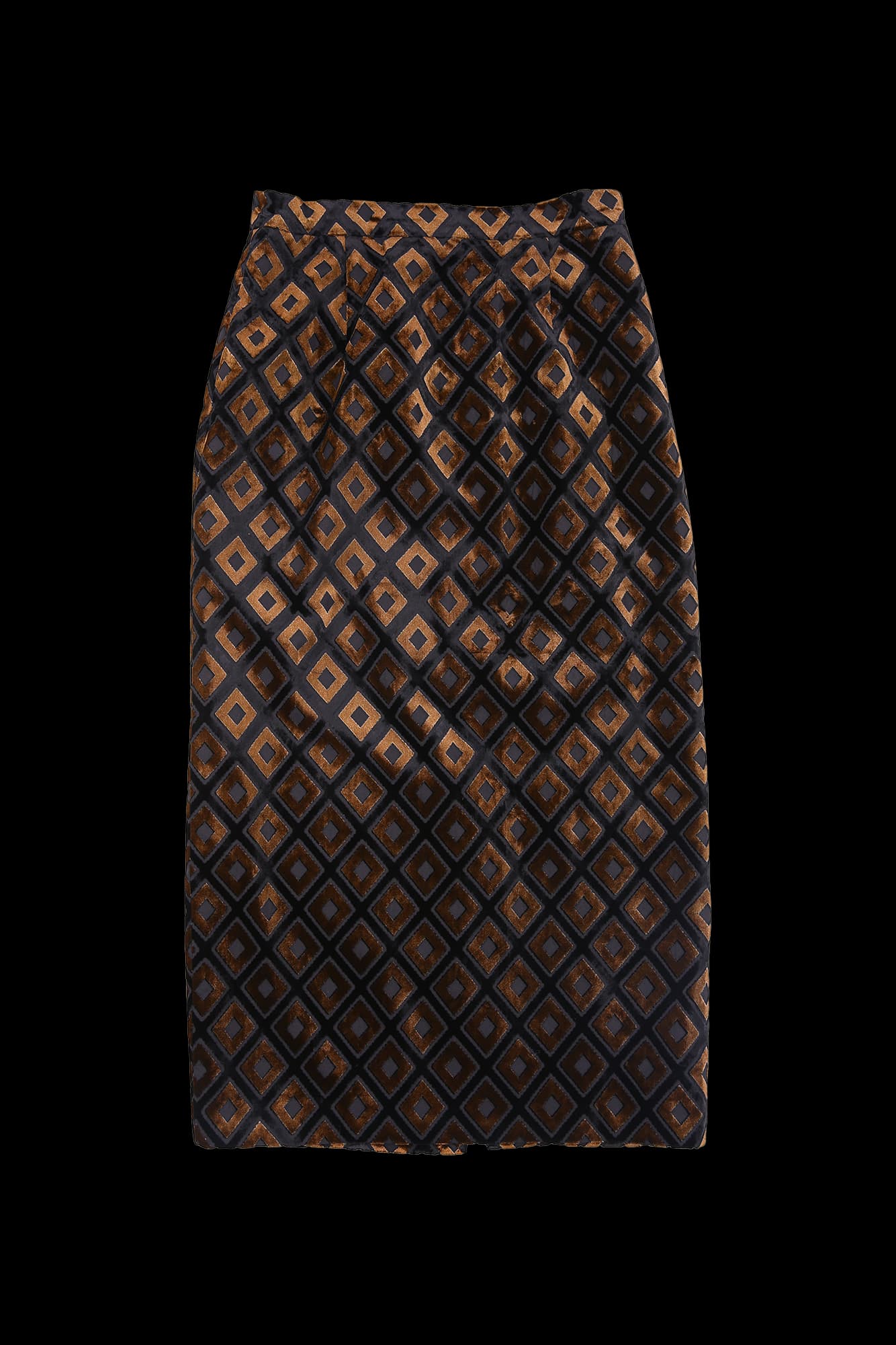 텍스처 슬릿 스커트