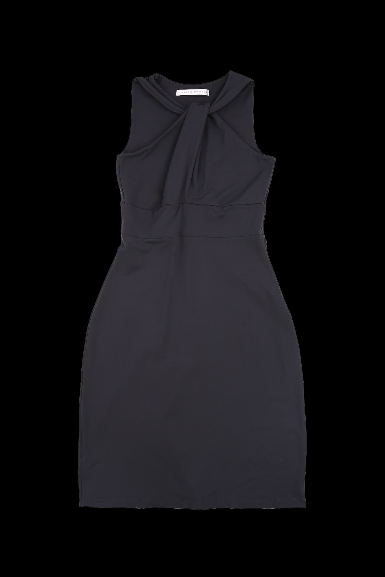 트위스트 슬리브리스 원피스