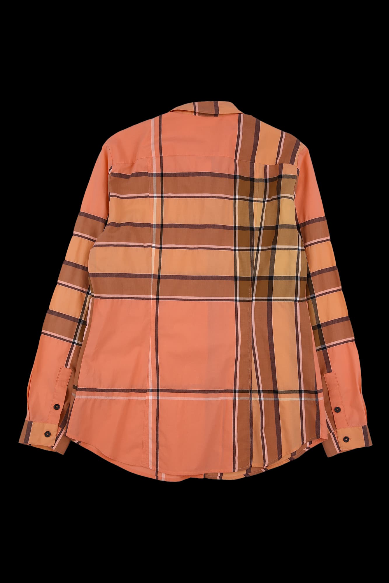 체크 카라 셔츠