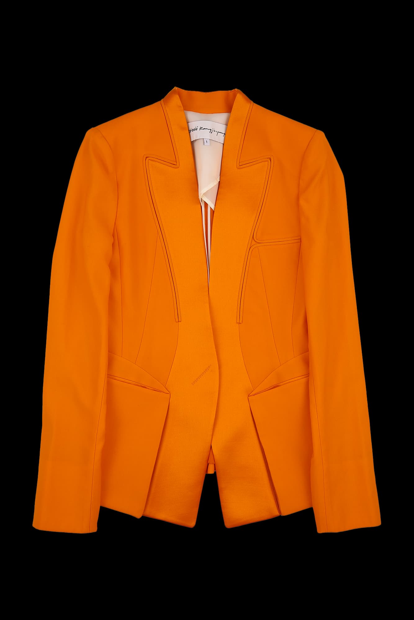 히든 라펠 자켓