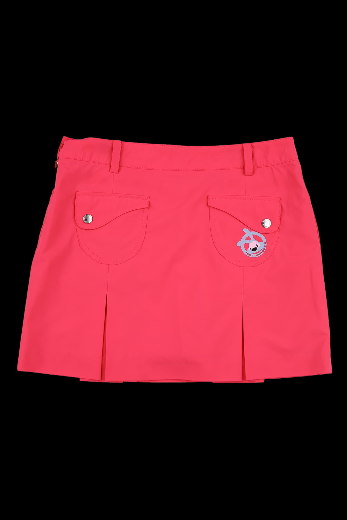 턱 로고 스커트