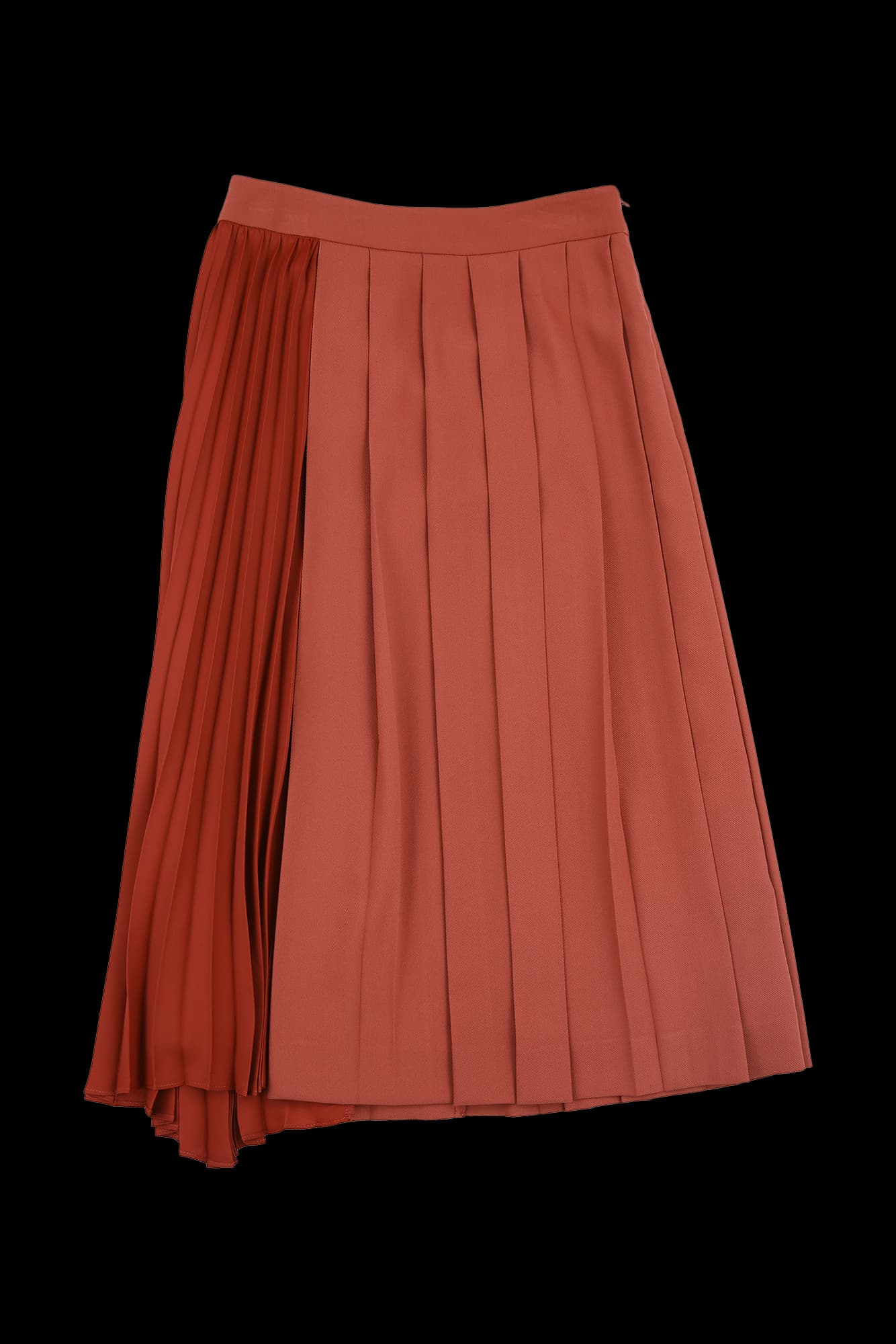 에이 플리츠 스커트